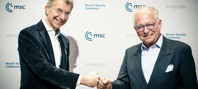 Der Neusser Chistoph Heusgen und der ehemalige Leiter der Münchner Sicherheitskonferenz Wolfgang Ischinger.