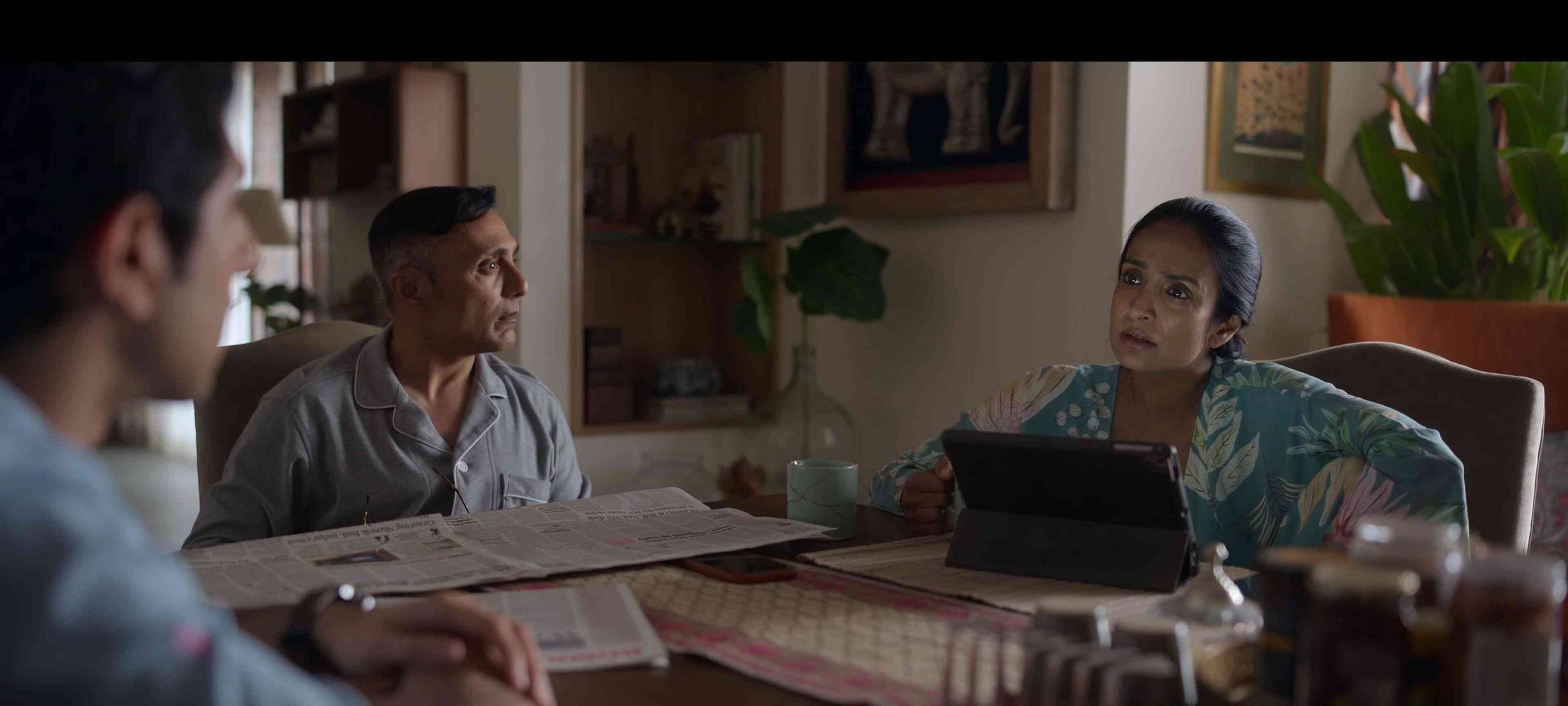 Ray und seine Eltern.