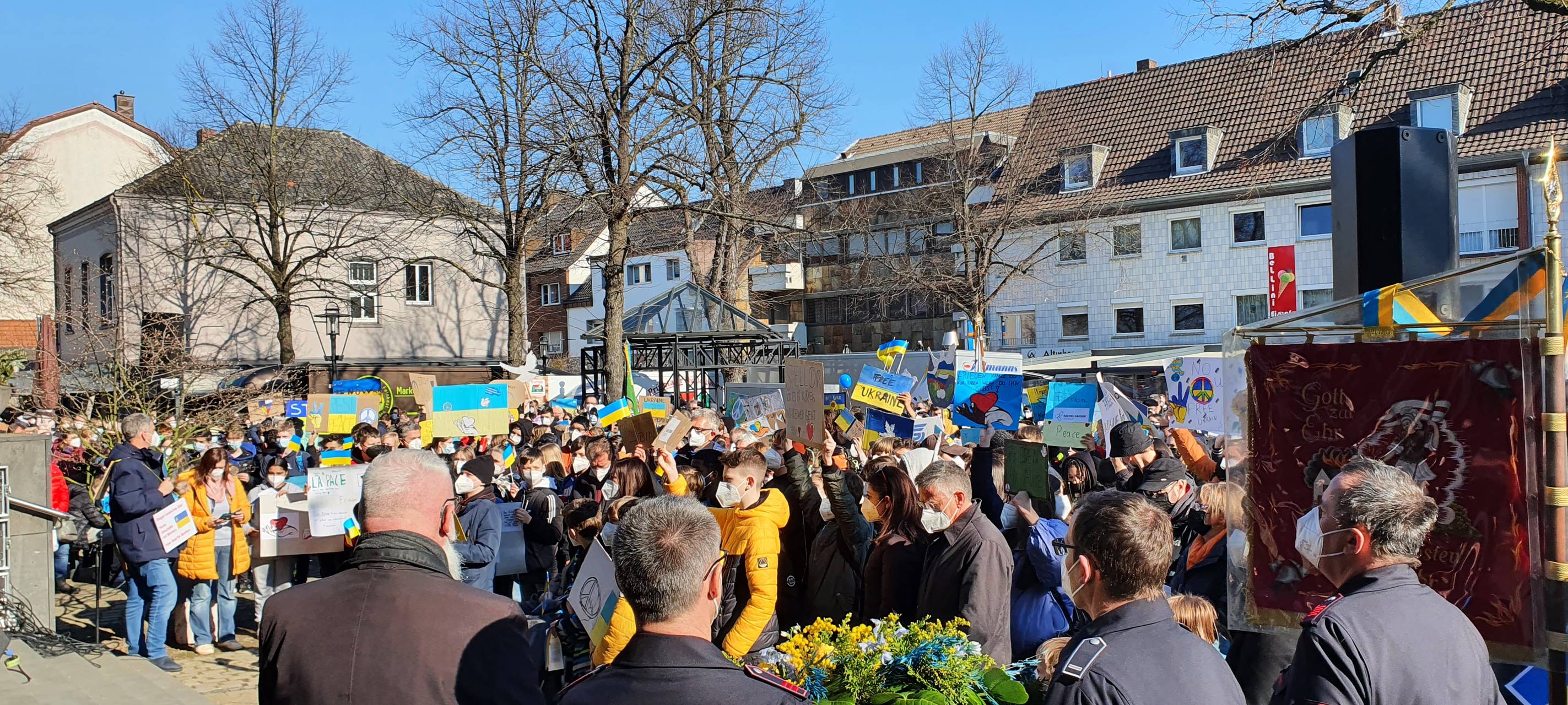 Friedenskundgebung in Dormagen