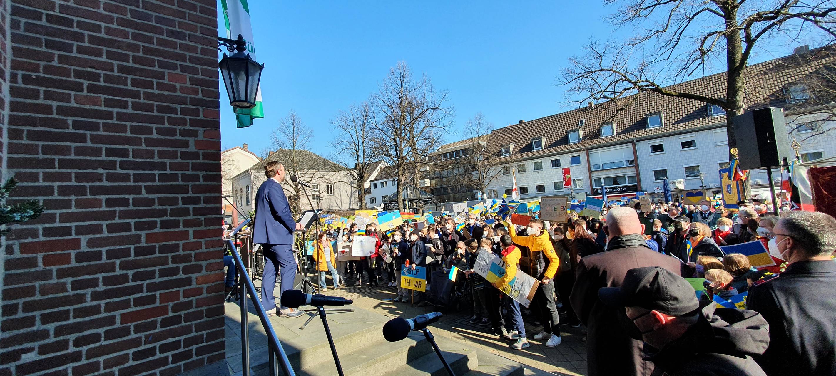Friedenskundgebung in Dormagen