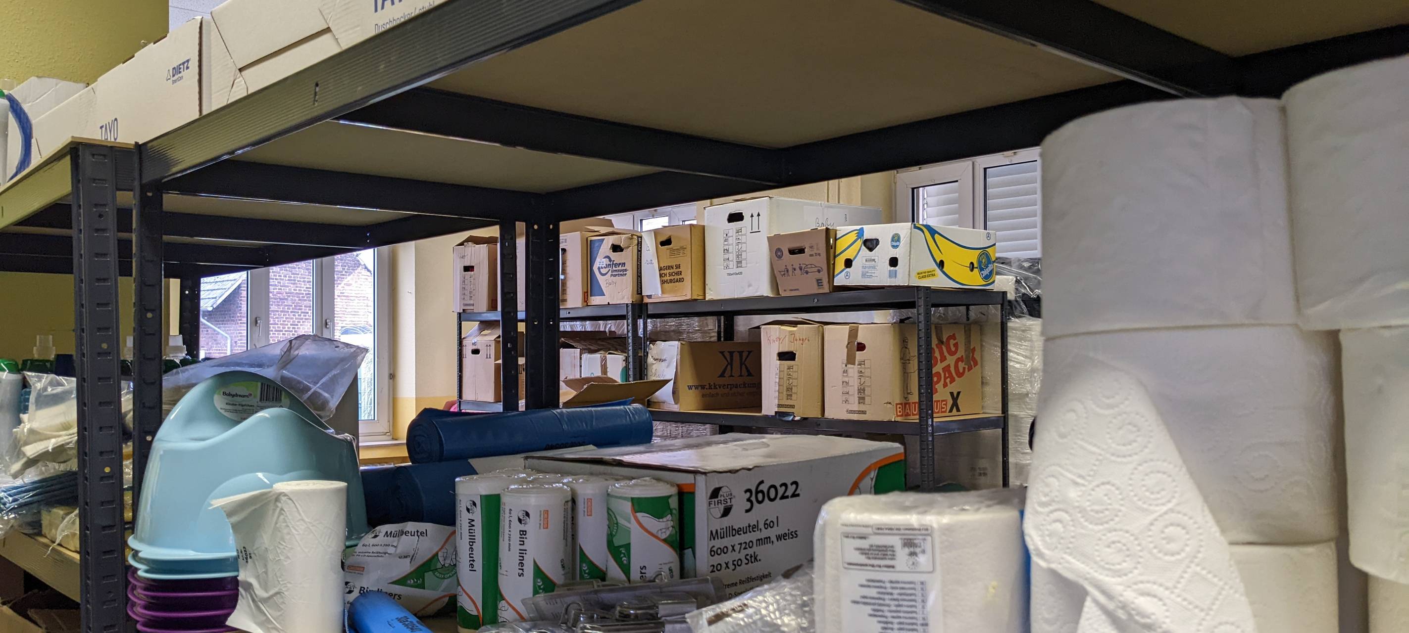 Ankunftszentrum für Geflüchtete in Dormagen