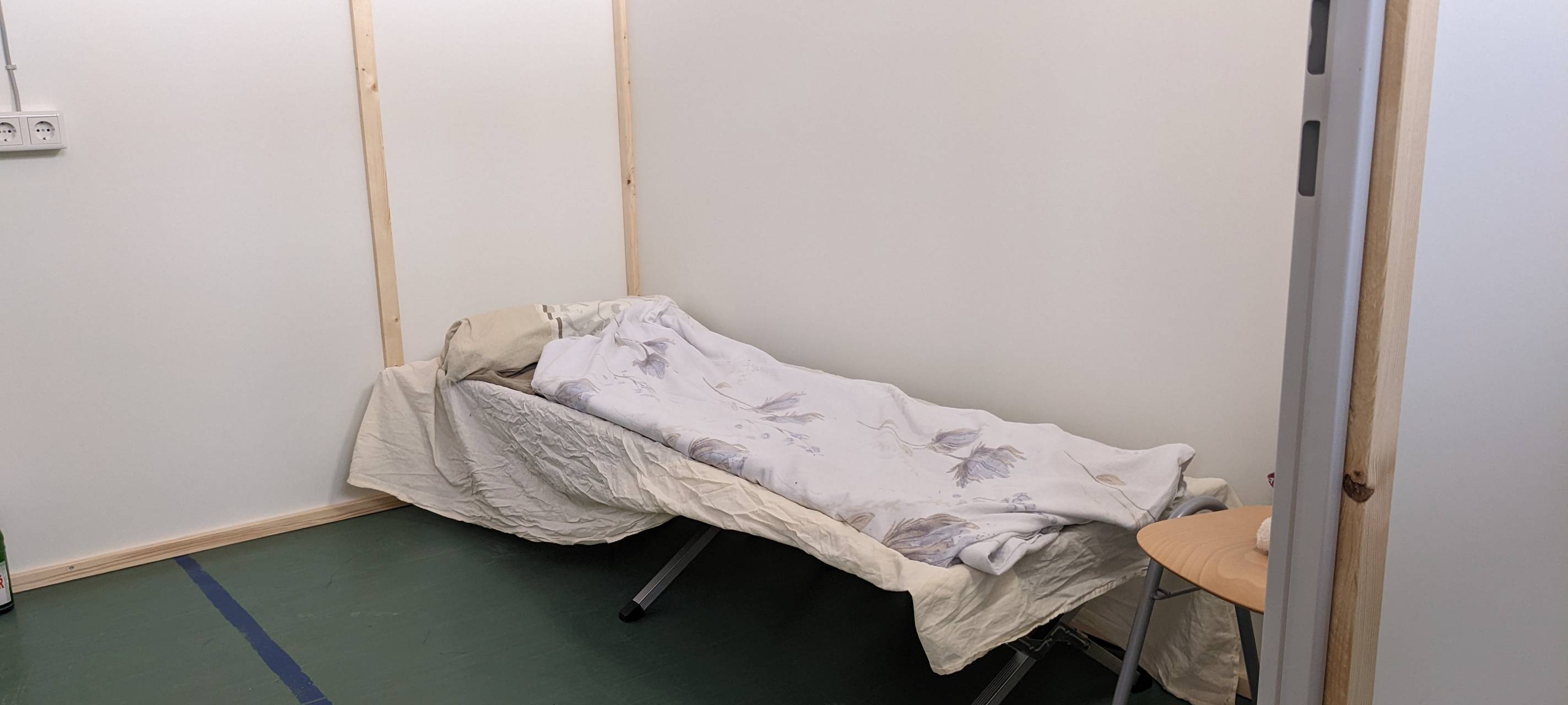 Ankunftszentrum für Geflüchtete in Dormagen