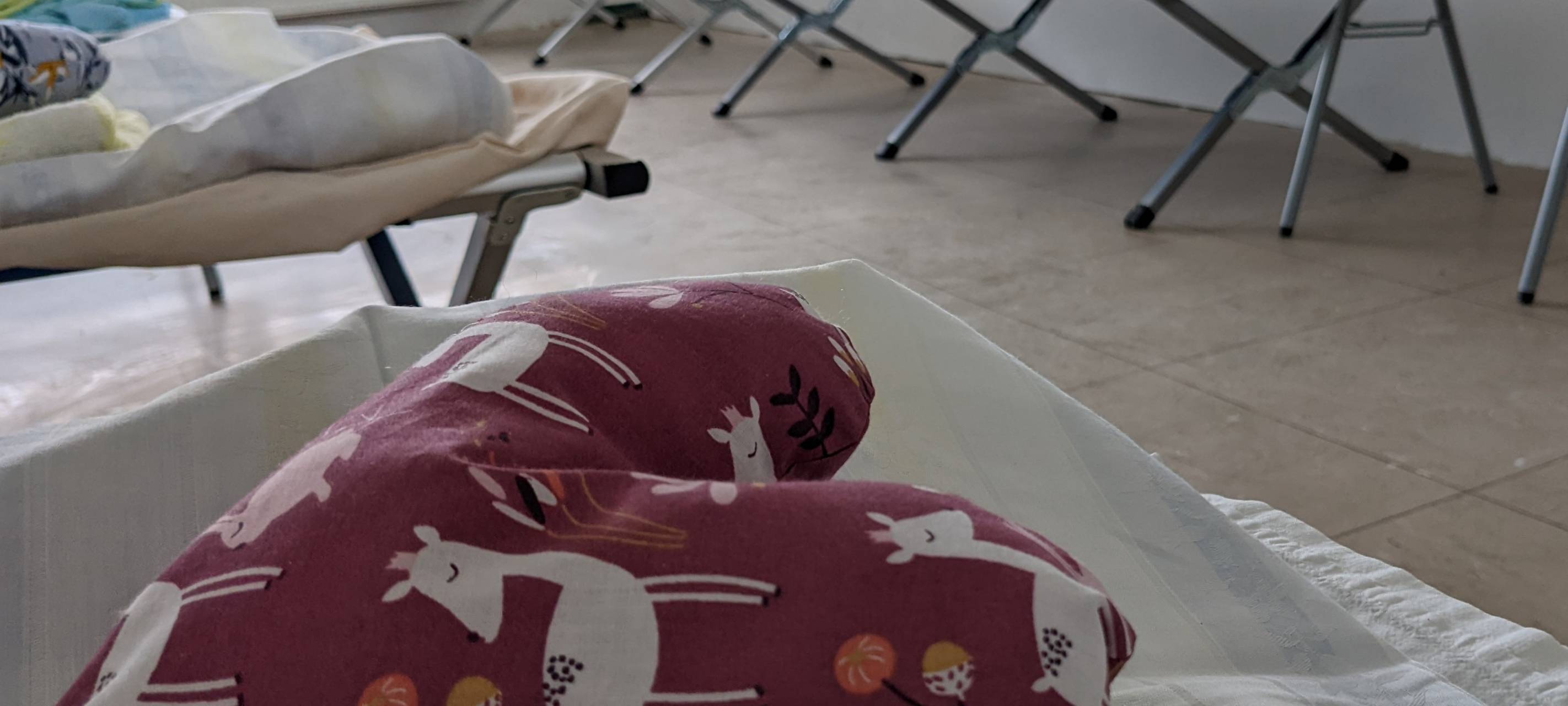 Ankunftszentrum für Geflüchtete in Dormagen