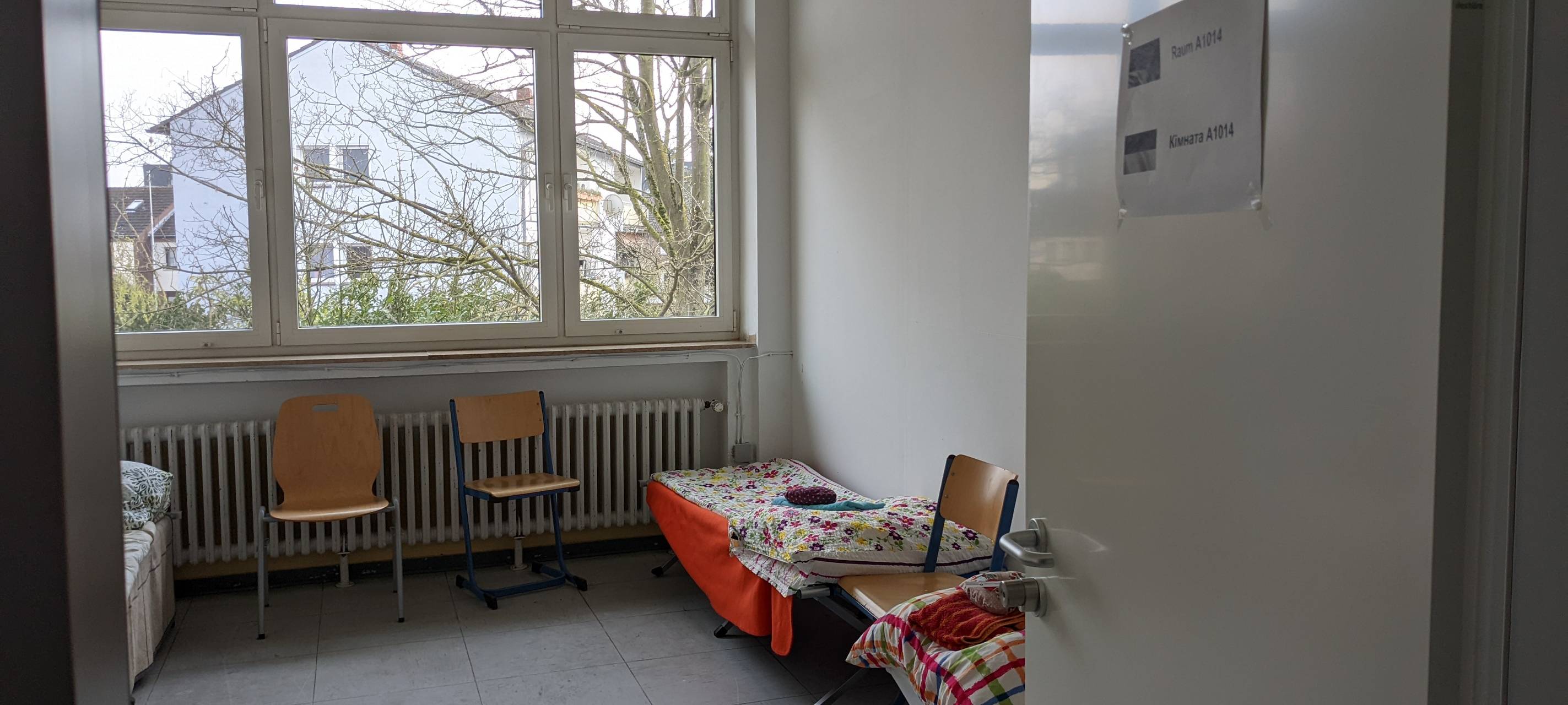 Ankunftszentrum für Geflüchtete in Dormagen