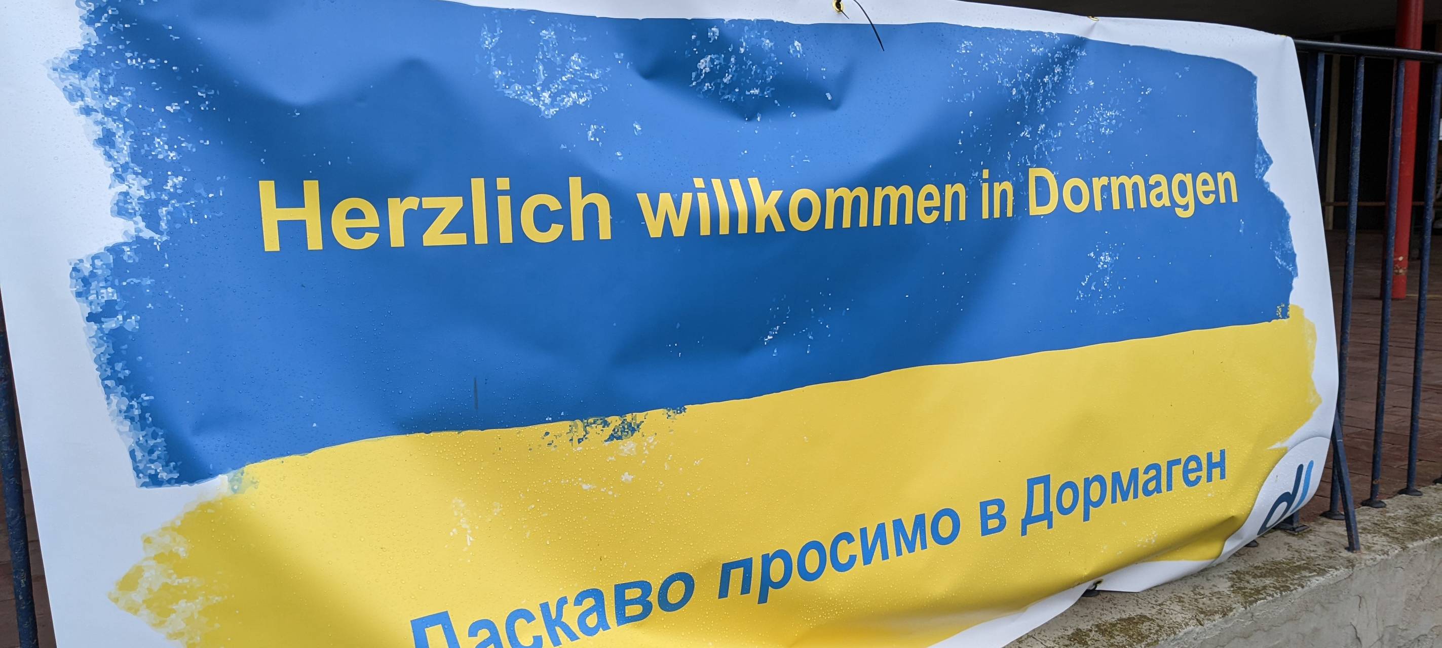 Ankunftszentrum für Geflüchtete in Dormagen