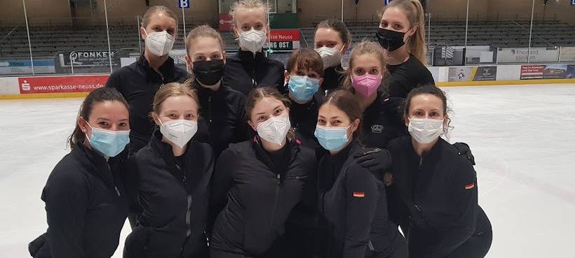 Die Butterflice vom Neusser Schlittschuhklub gehören zu Europas Spitze