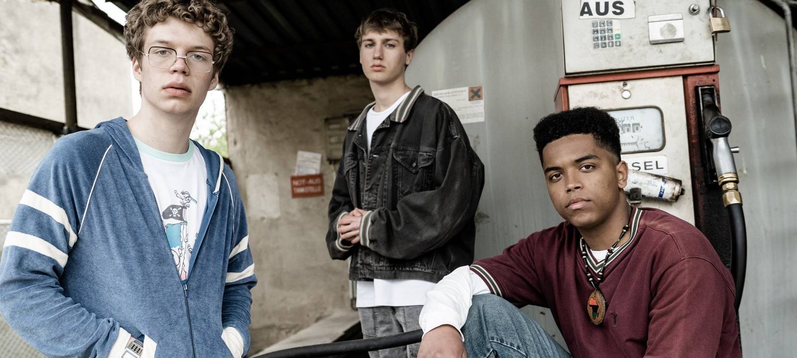 Die drei Hip-Hopper.