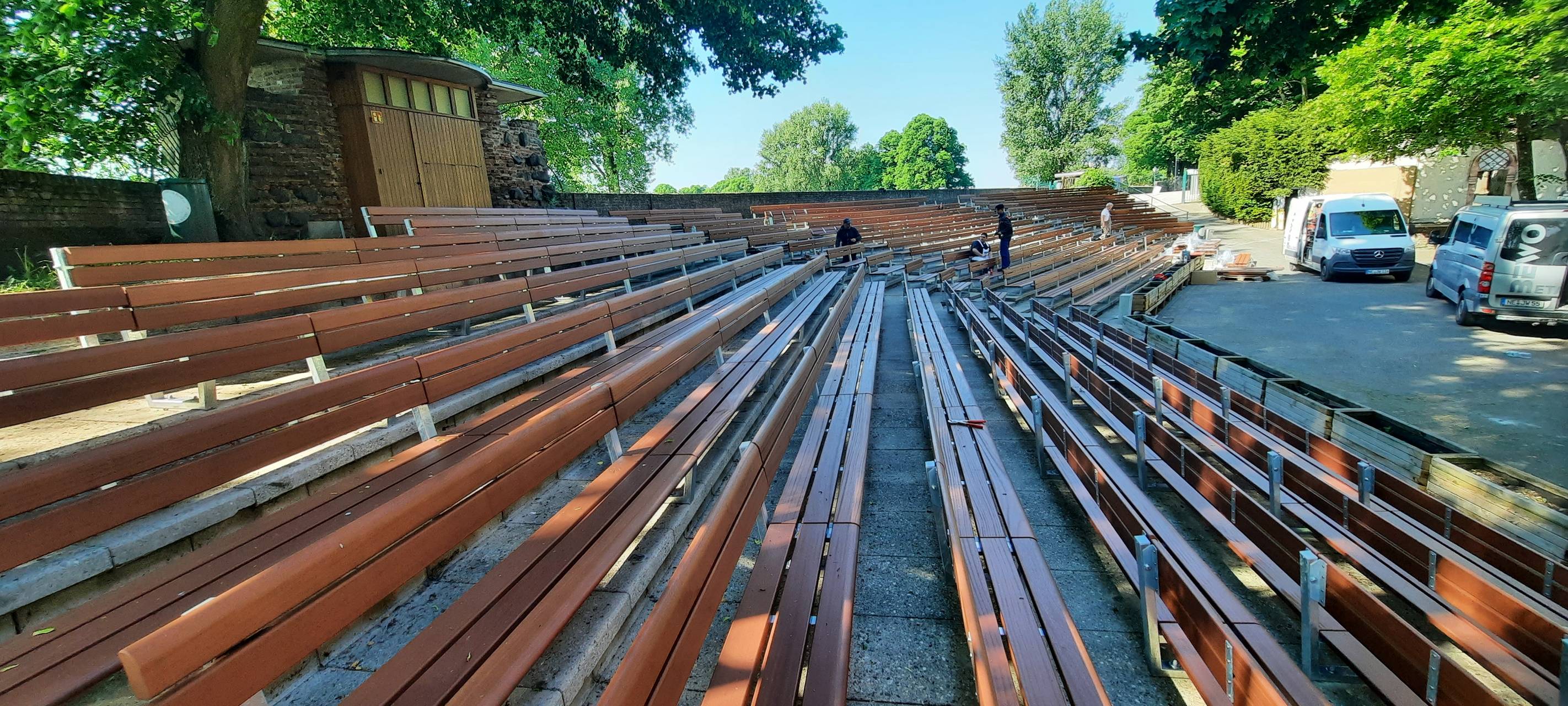 Freilichtbühne in Dormage-Zons wird saniert