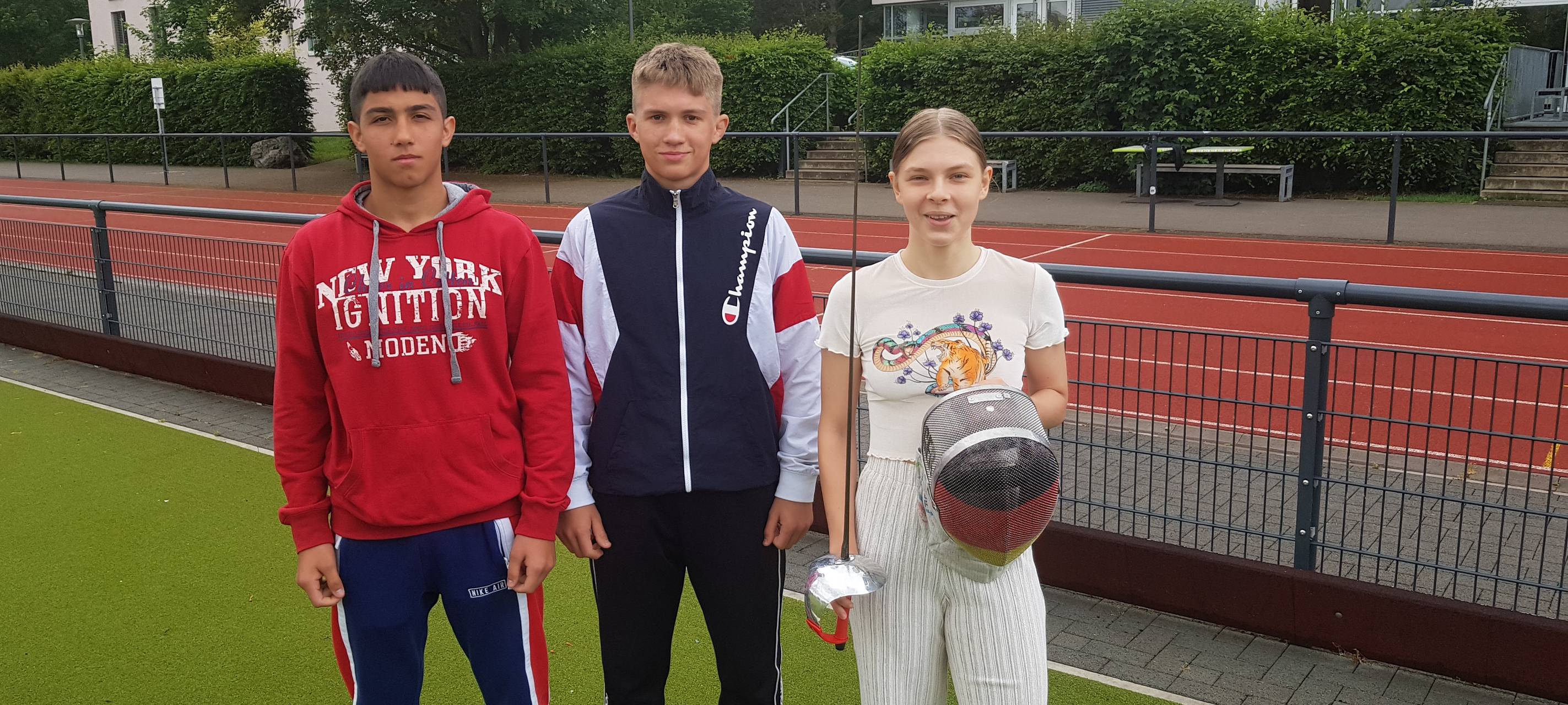 Ukrainische Jugendsportler trainieren in Dormagen