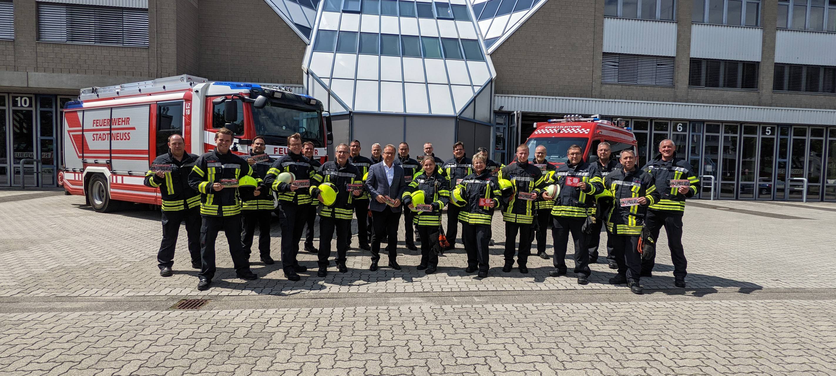 Freiwillige Feuerwehr in Neuss sucht Nachwuchs