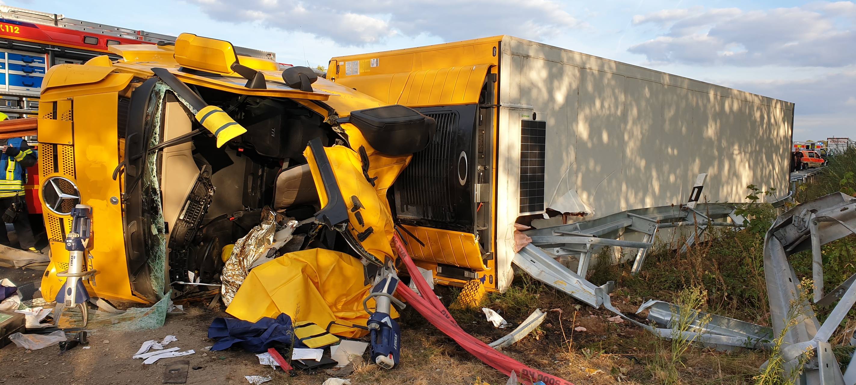 Die Sperrung auf der A57 bei Neuss-Süd ist aufgehoben