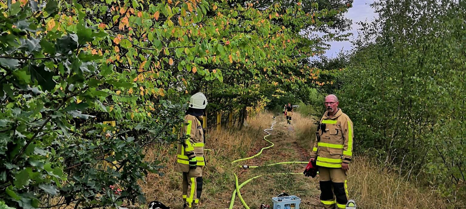 7600 Quadratmeter: Waldbrand in Grevenbroich gelöscht