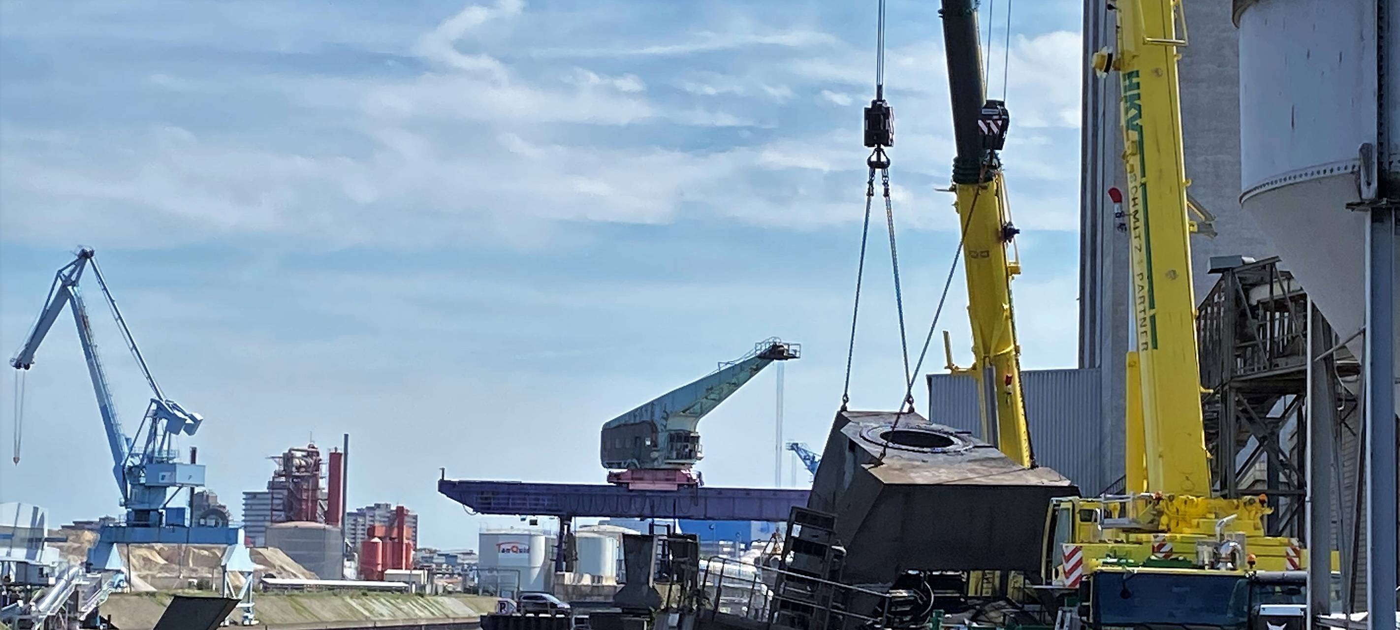 STRABAG-Eröffnung im Neusser Hafen