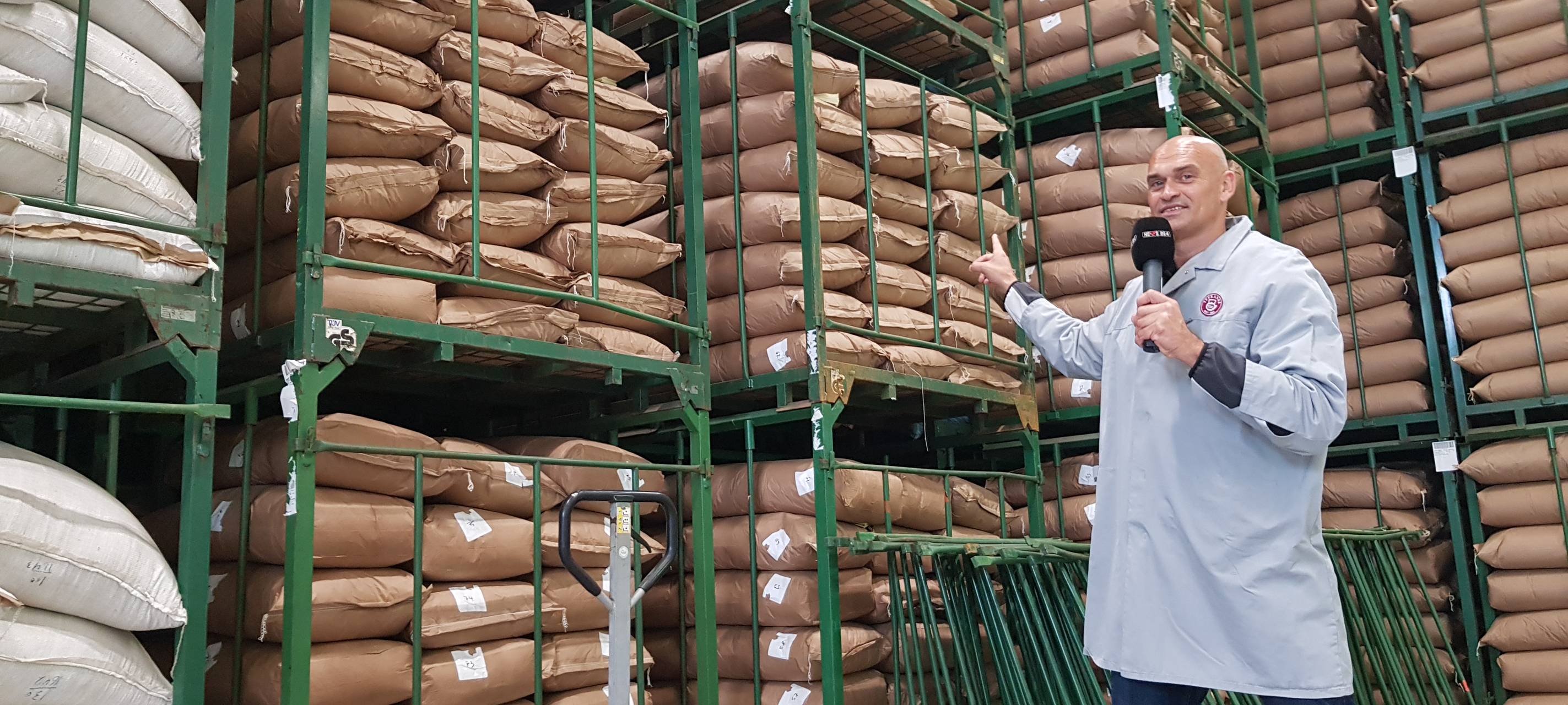 Neues Rohwaren-Lager von Teekanne in Neuss