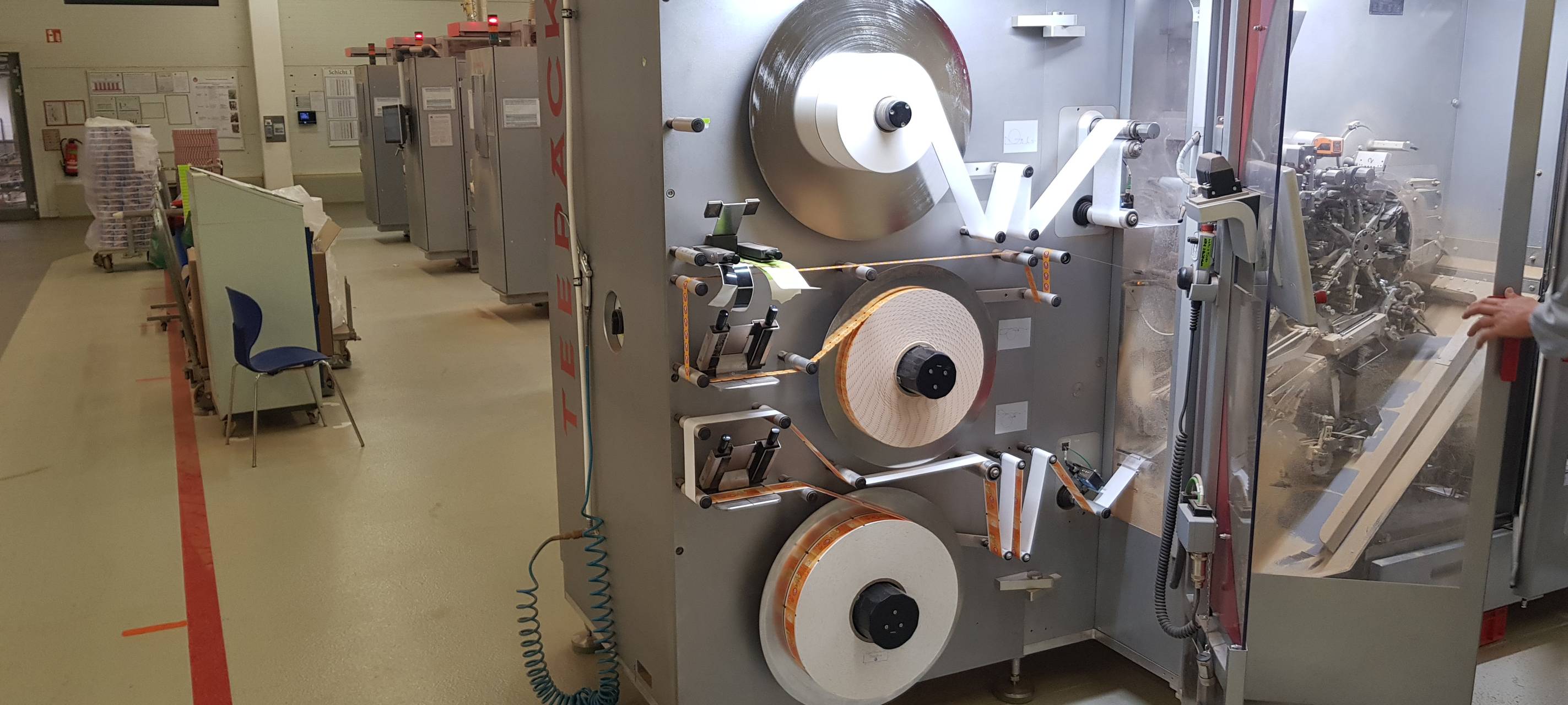 Neues Rohwaren-Lager von Teekanne in Neuss