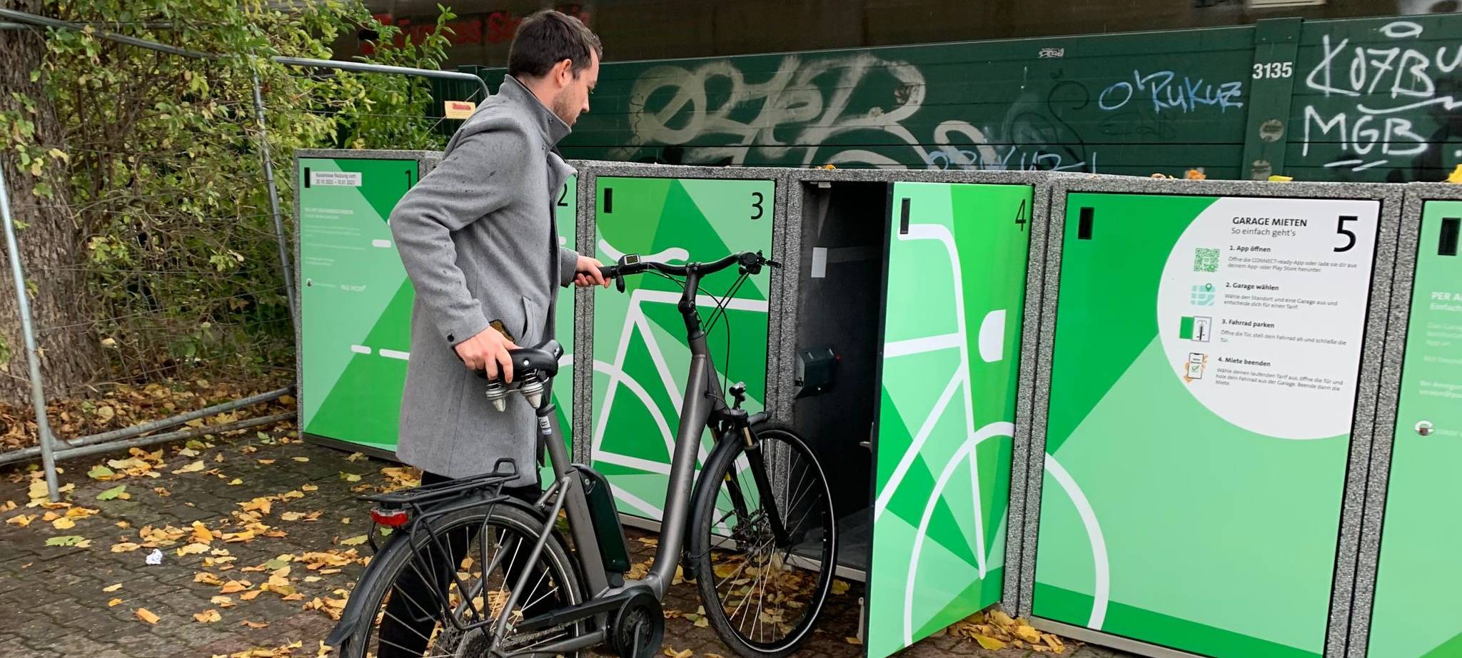 Fahrradboxen in Grevenbroich ab sofort zu vermieten