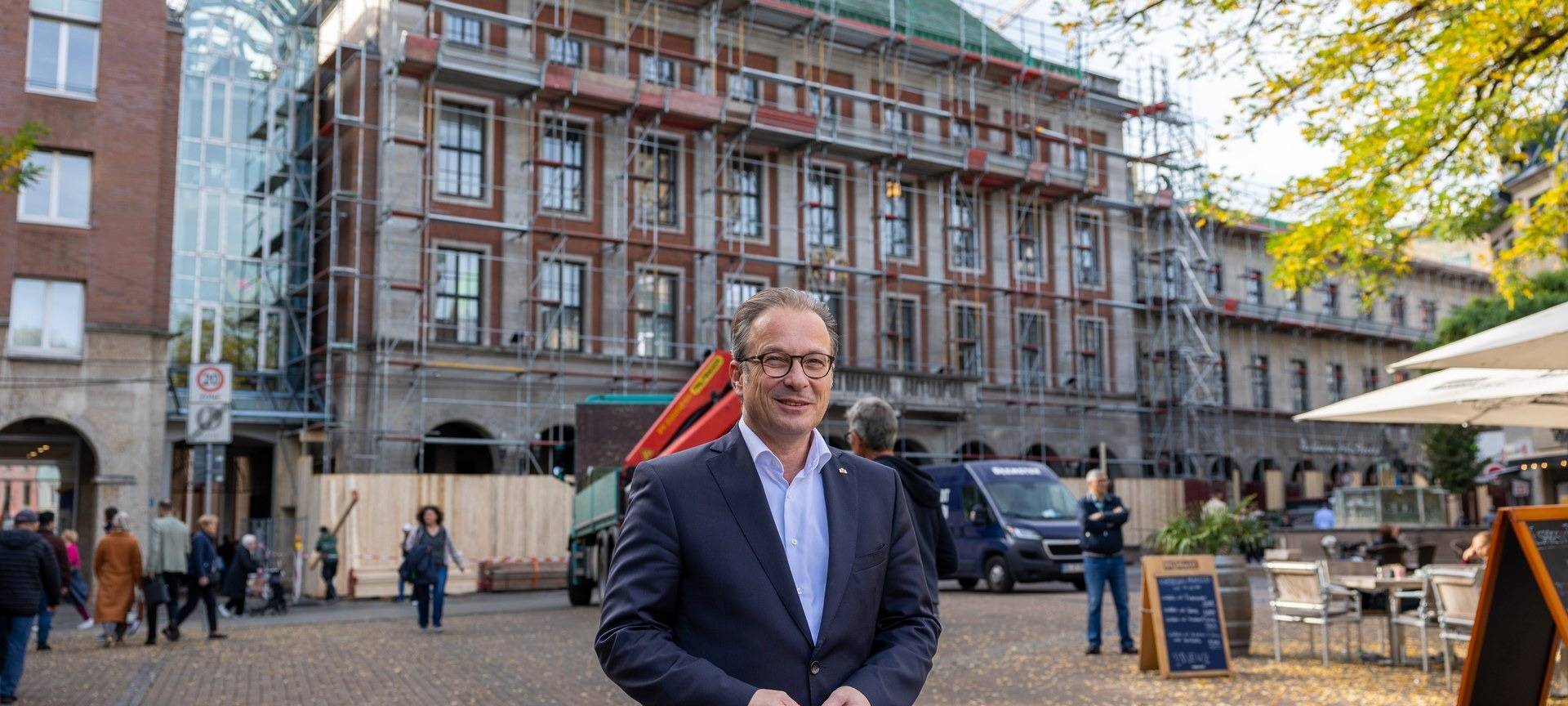 Neusser Rathaus wird für fast drei Millionen Euro saniert