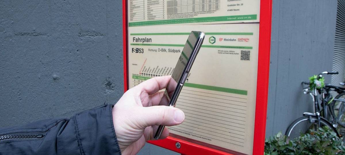 Bus-Fahrten in Neuss in Echtzeit abrufbar