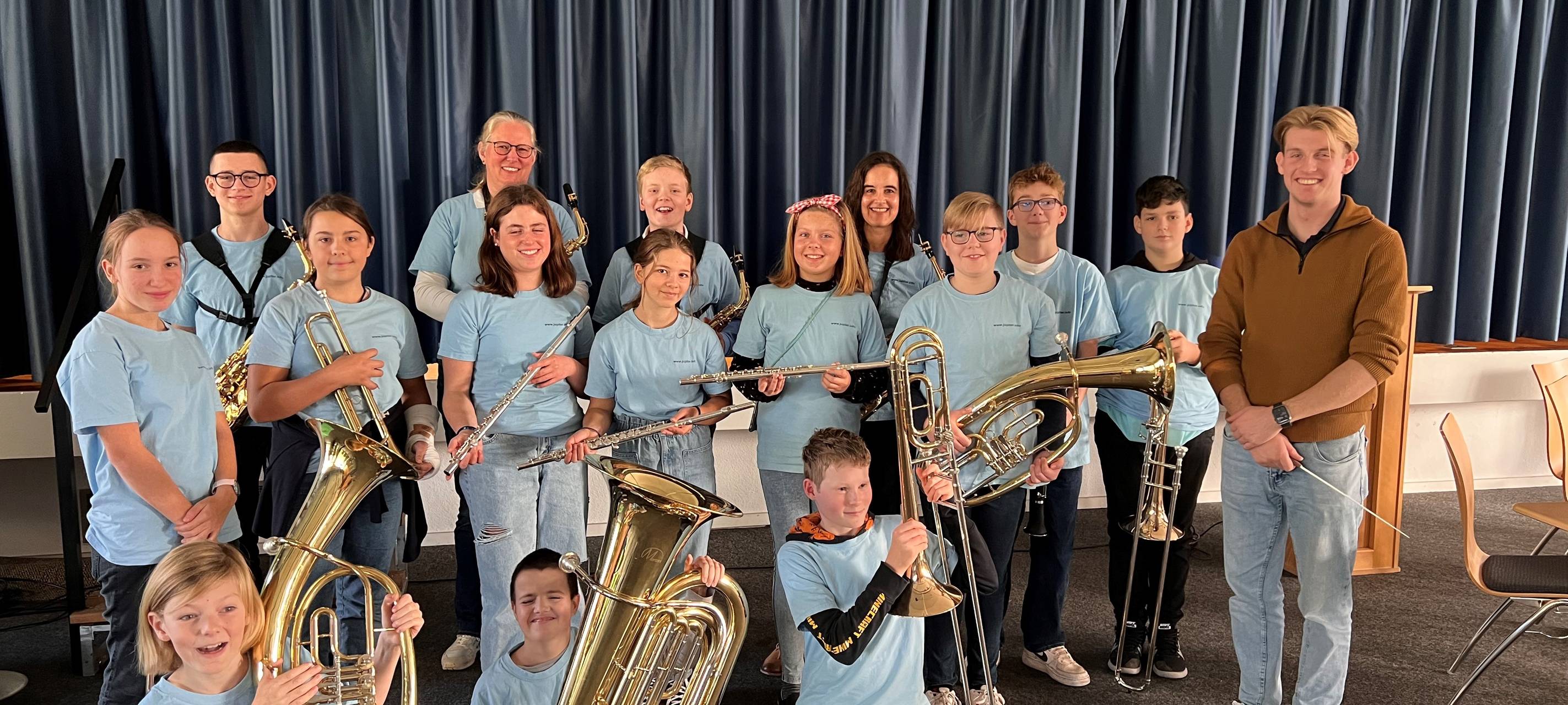 Kinder sollen wieder Blasinstrumente lernen