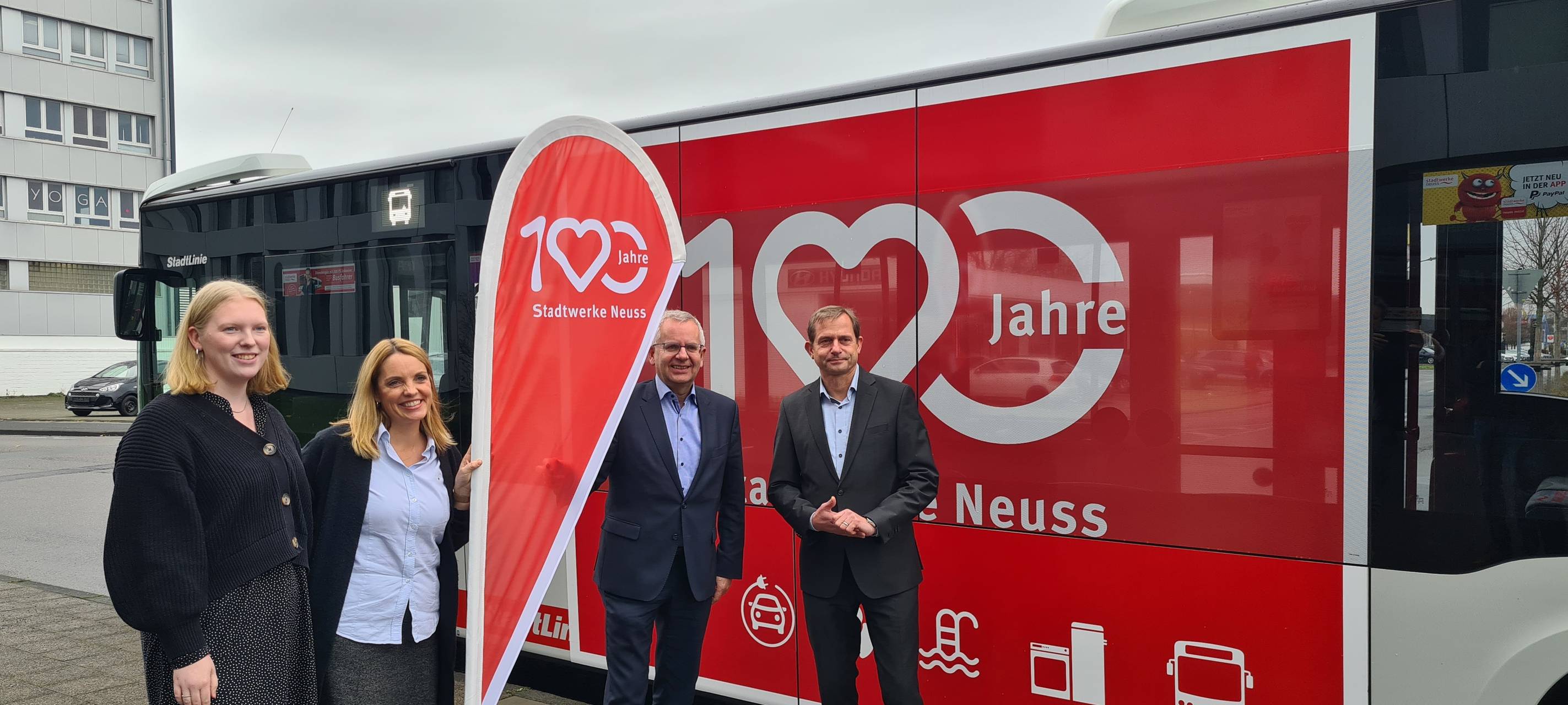 Stadtwerke Neuss feiern 100-jähriges Bestehen