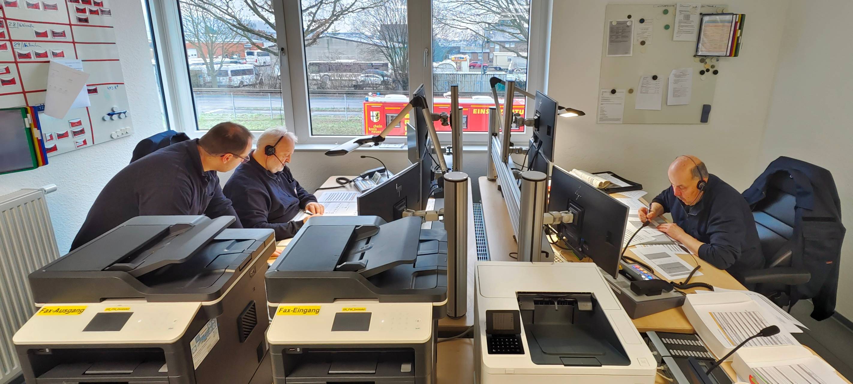 Grevenbroicher Feuerwehr probte erstmals Notfall-Infopunkte