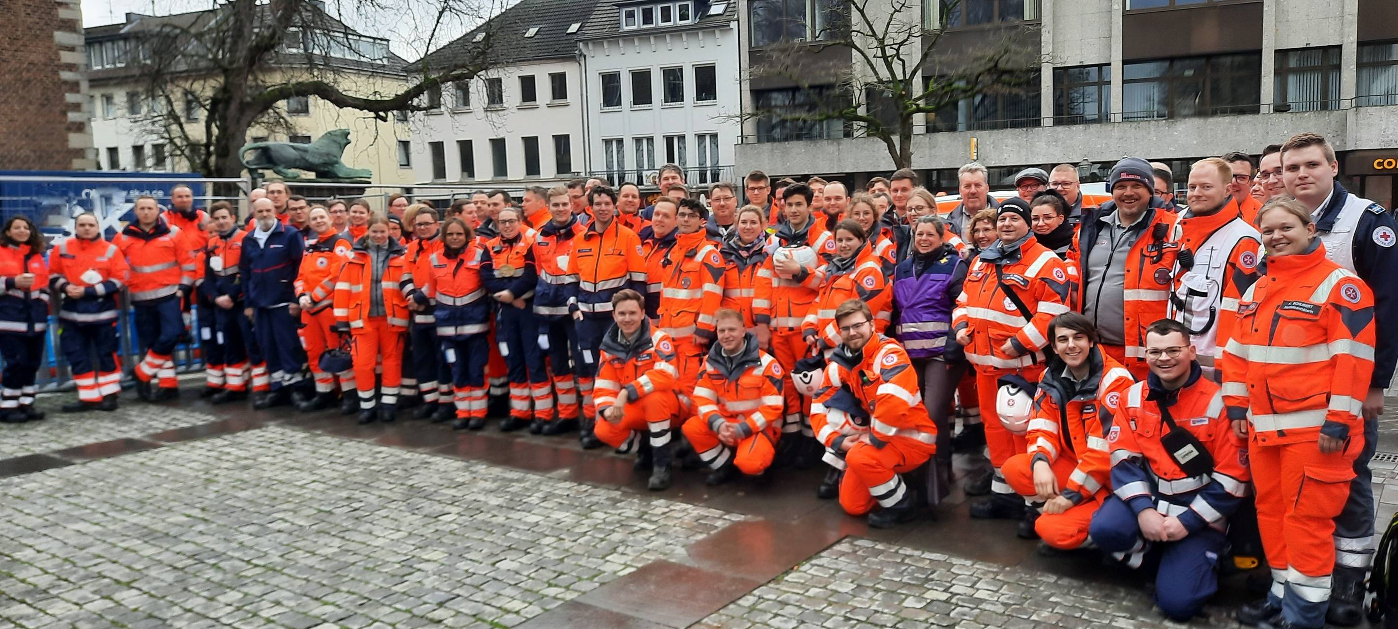 Nur wenige Einsätze beim Neusser Kappessonntagszug