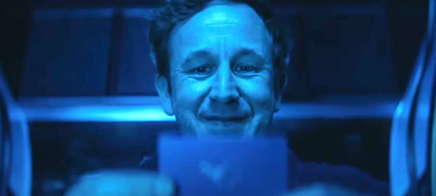 Dusty und die blaue Karte.