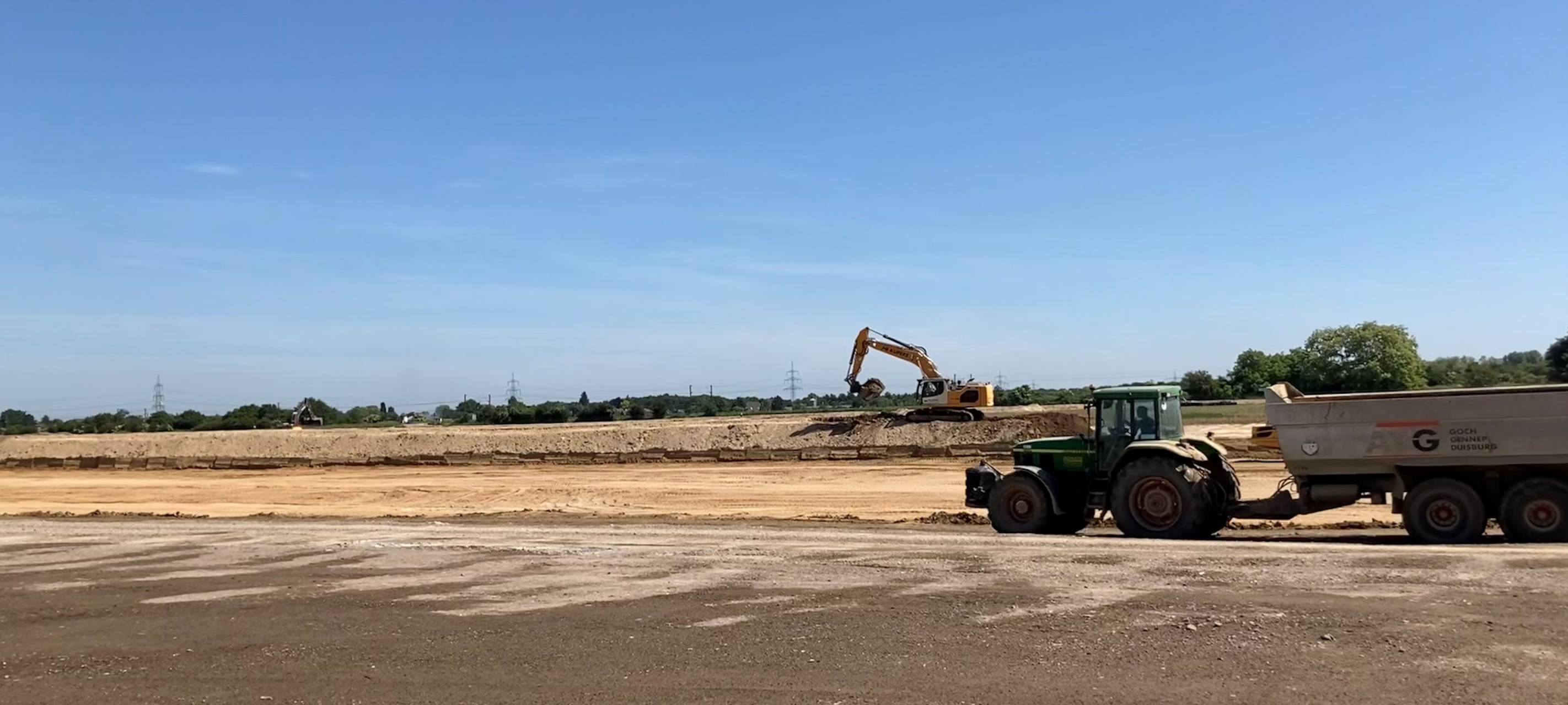 Baubeginn für Stromkonverter in Meerbusch-Osterath