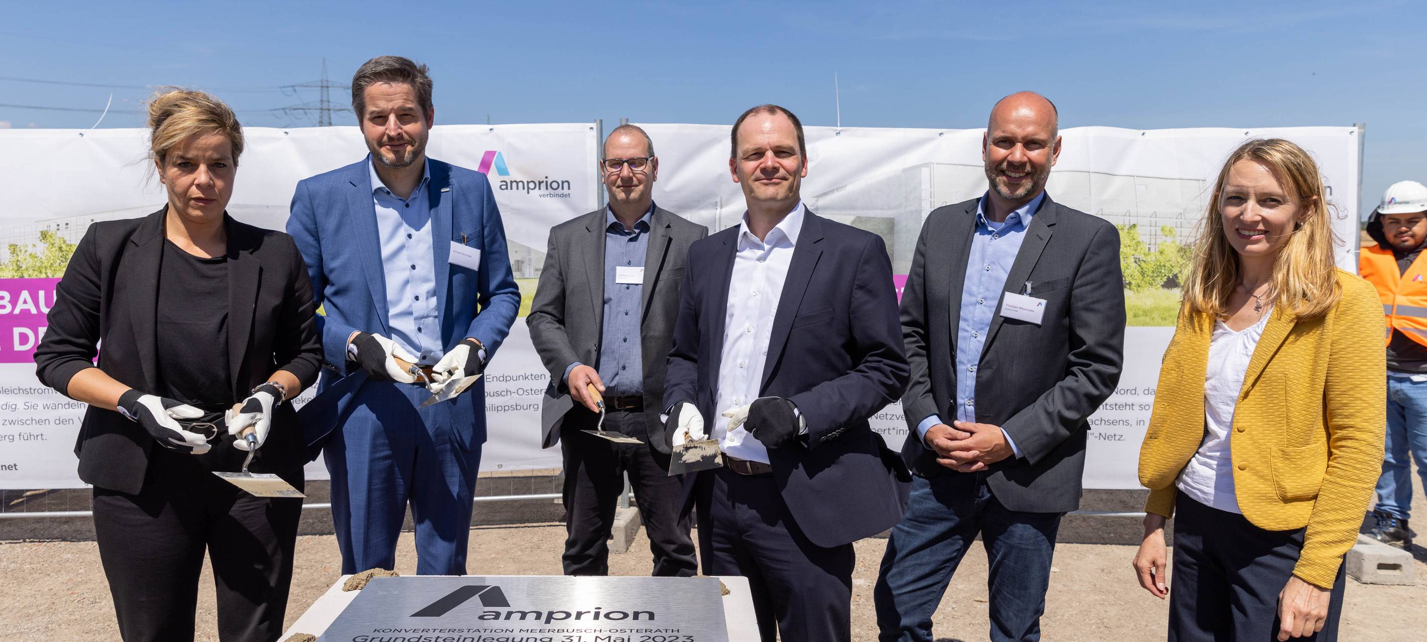 Baubeginn für Stromkonverter in Meerbusch-Osterath