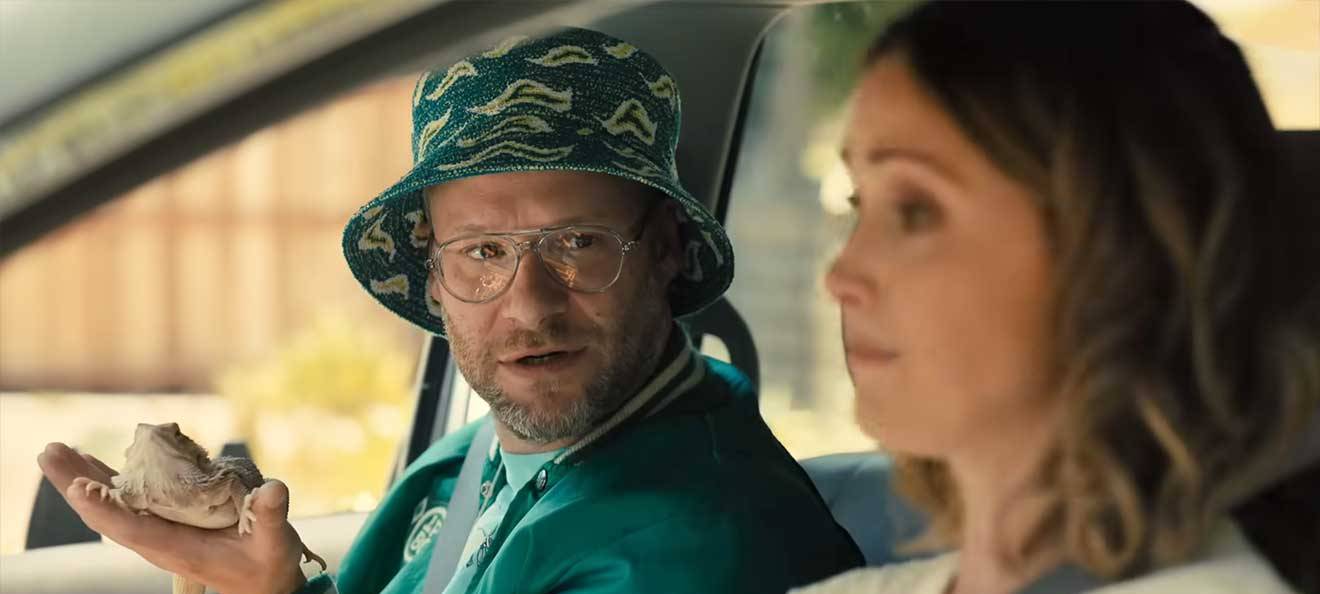 Sylvia und Will im Auto.