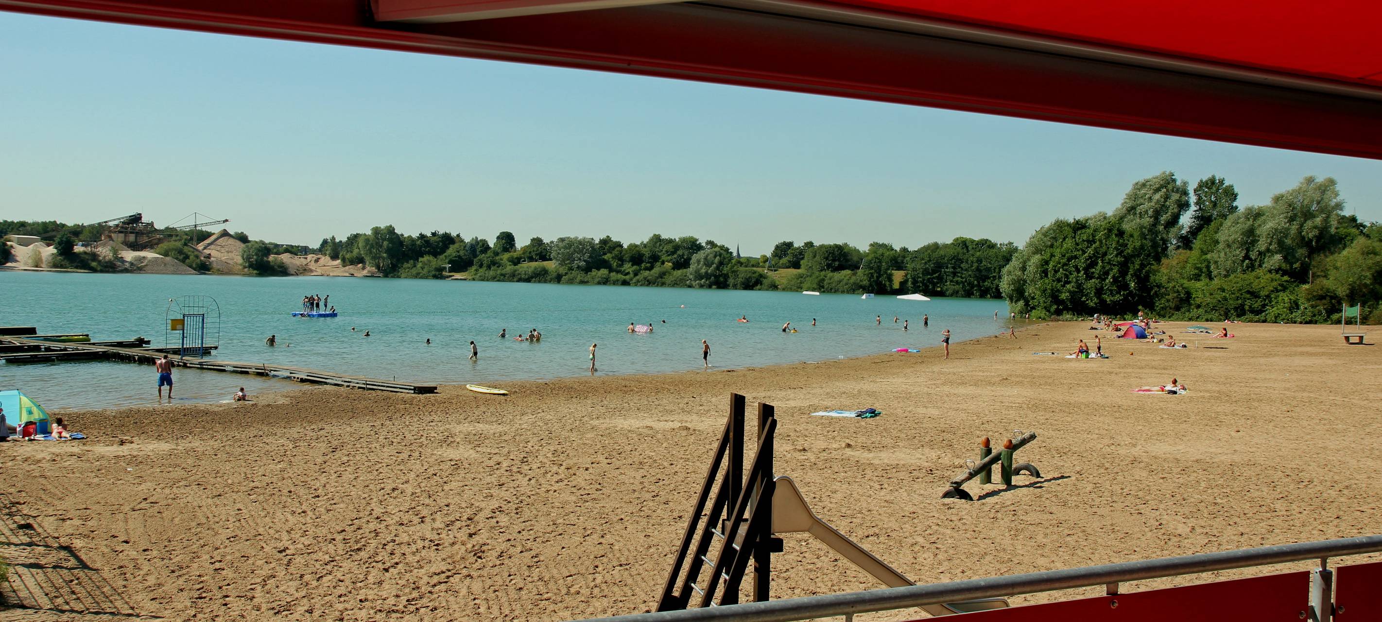 Ausgezeichnete Wasserqualität in Badeseen im Kreisgebiet