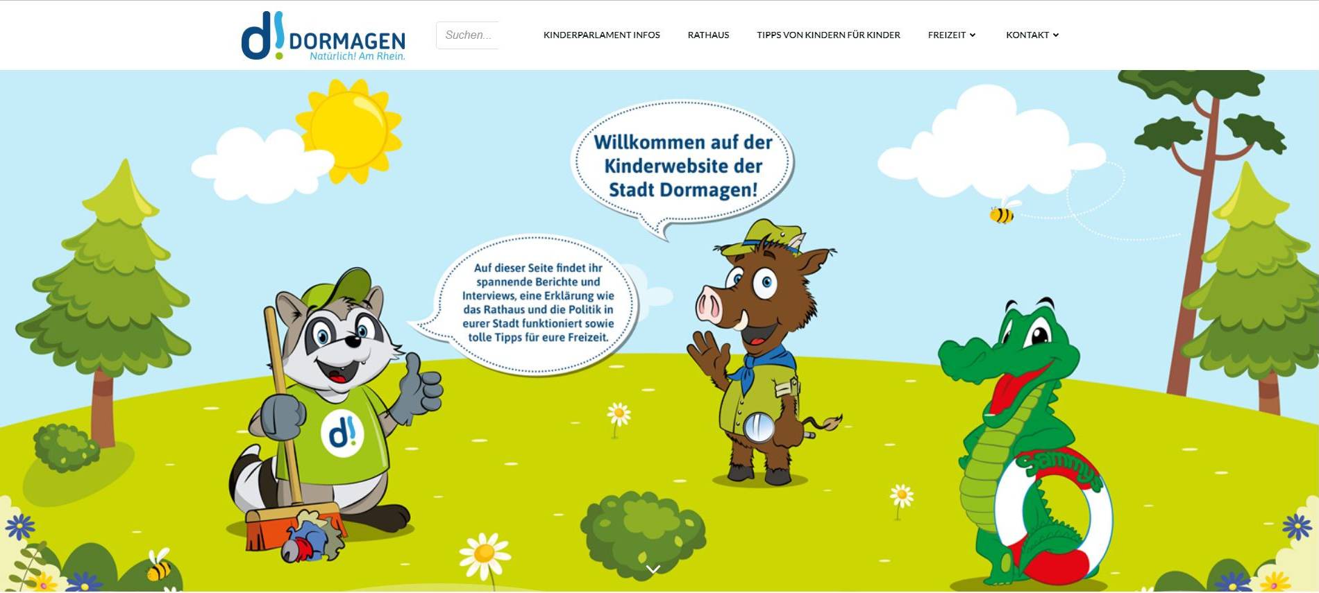 Neue Website "Kinderrathaus-Dormagen" online