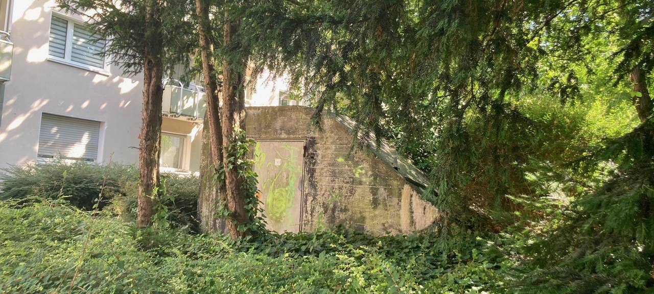 Verlassener Bunker in Neuss