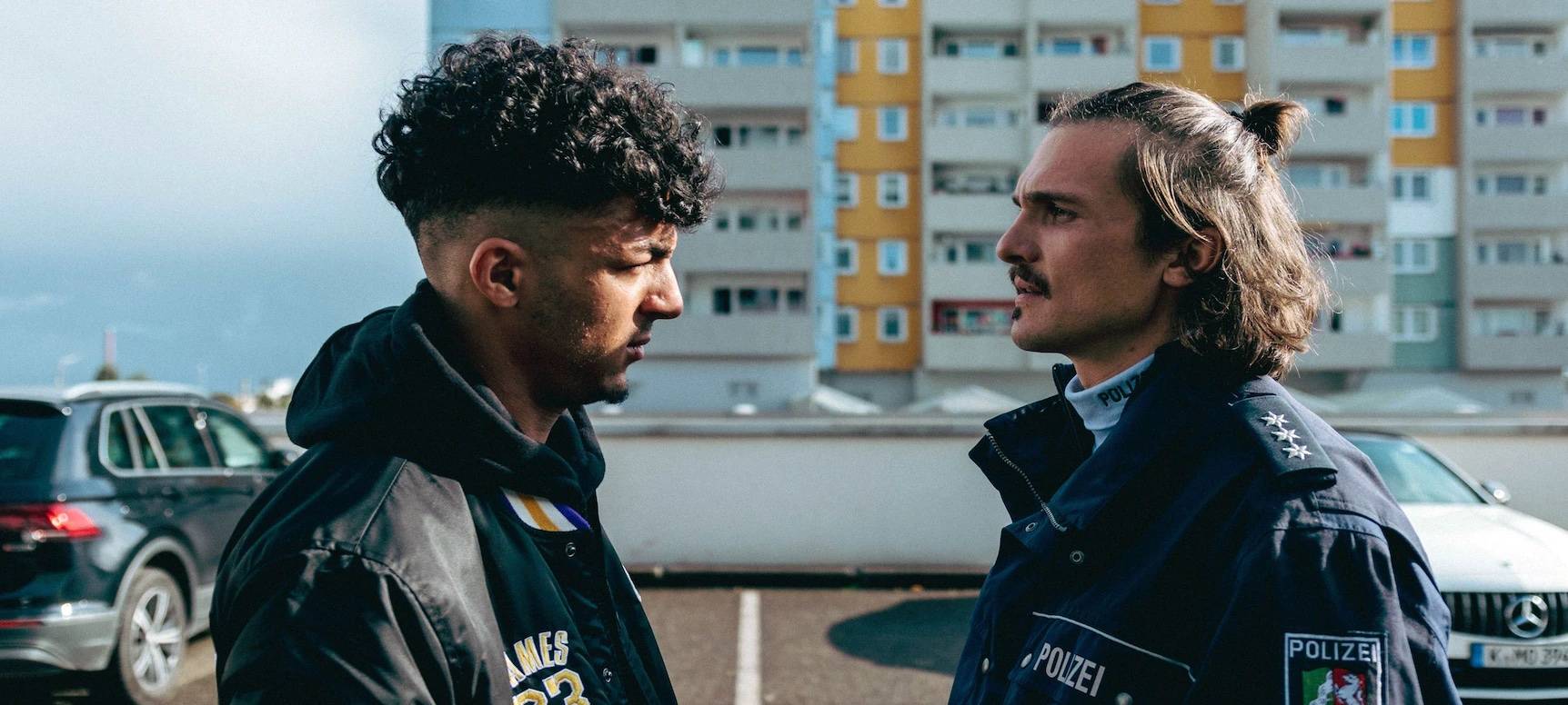 Mousa und die Polizei.