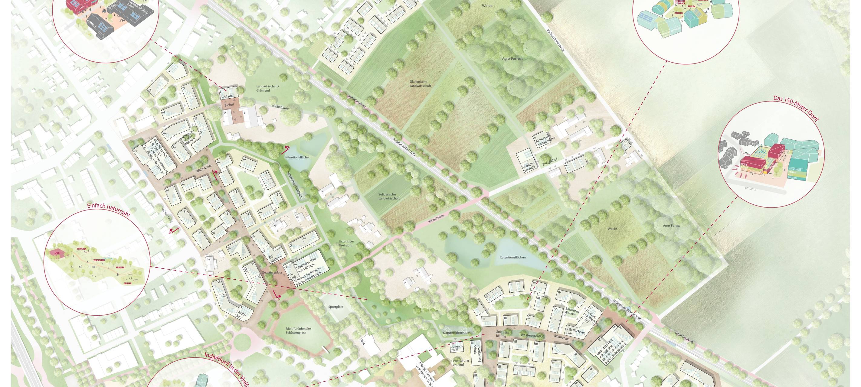 Meerbuscher Städtebau-Wettbewerb geht in Verlängerung