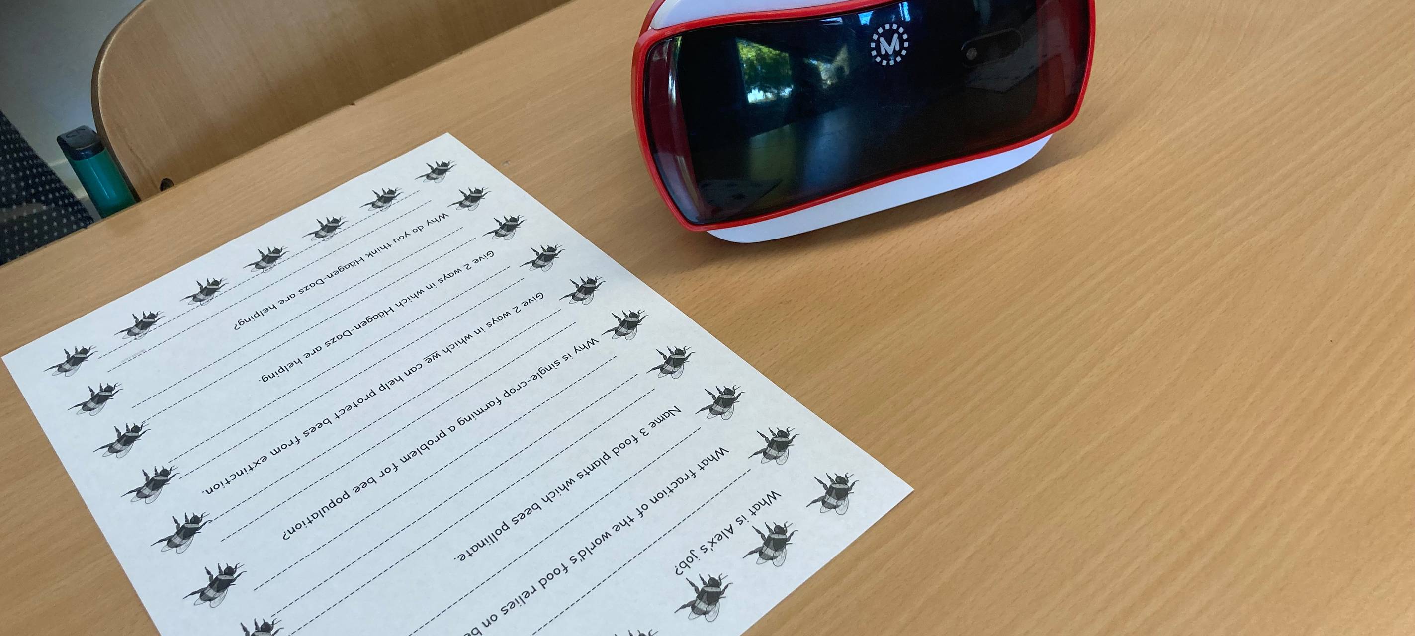 VR-Brillen und KI an Neusser ISR-Schule