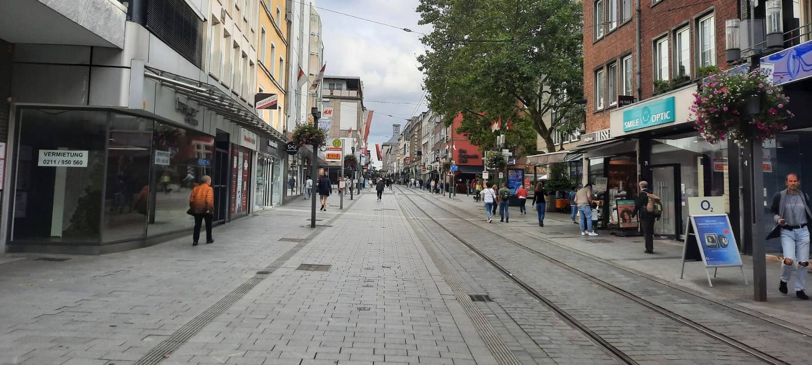 Innenstadt-Befragung in Neuss