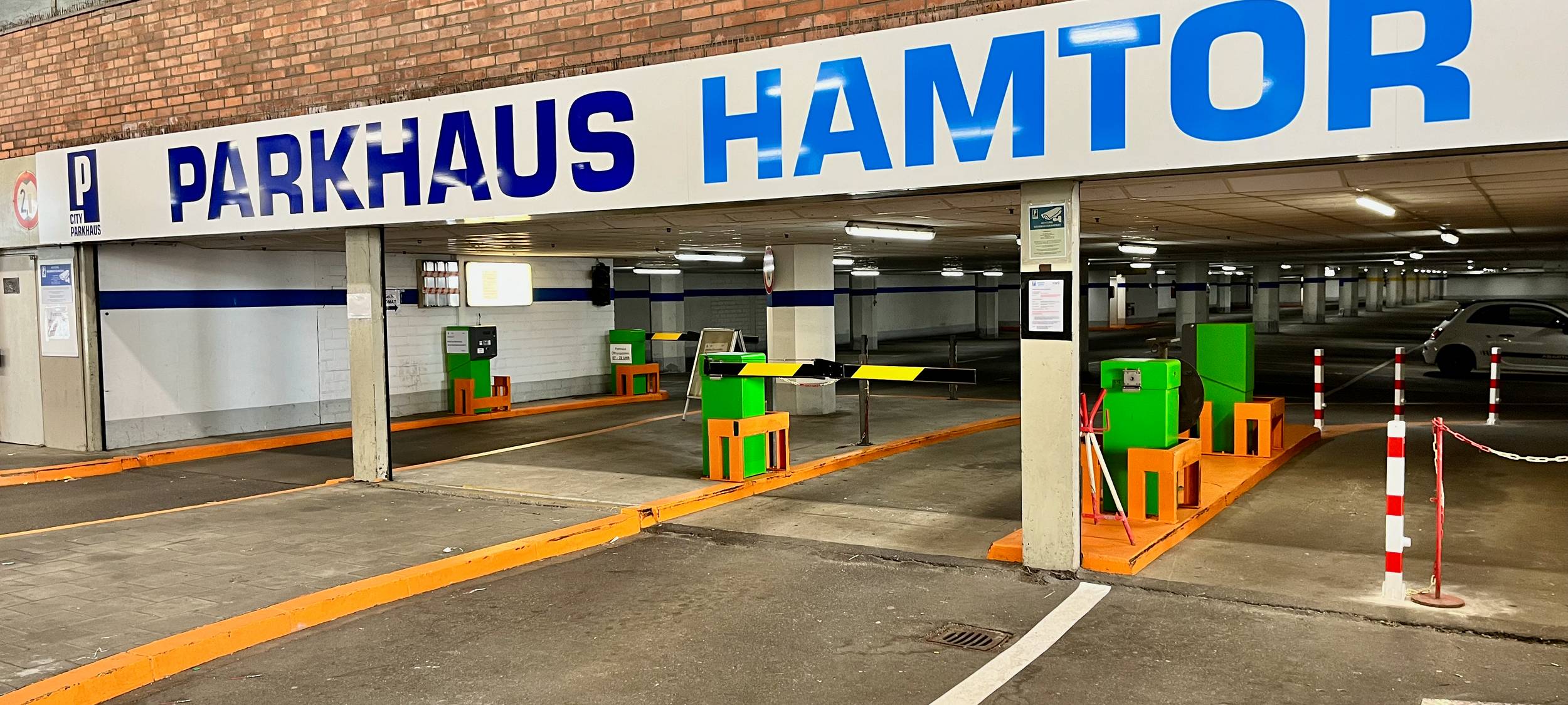City-Parkhaus Hamtor in Neuss ab sofort geöffnet