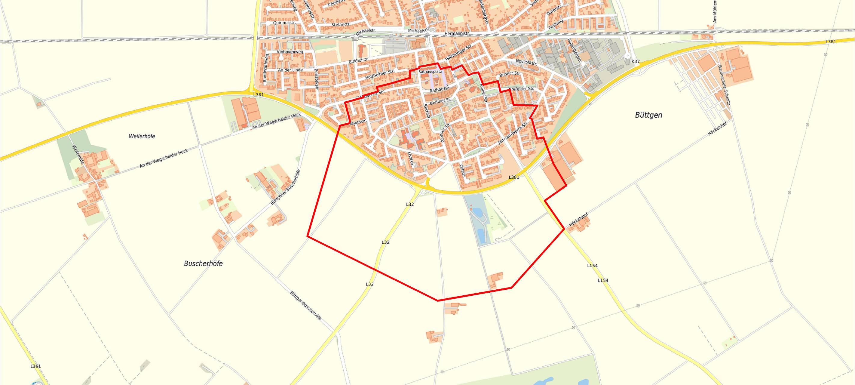 Kein Bombenfund in Kaarst-Büttgen