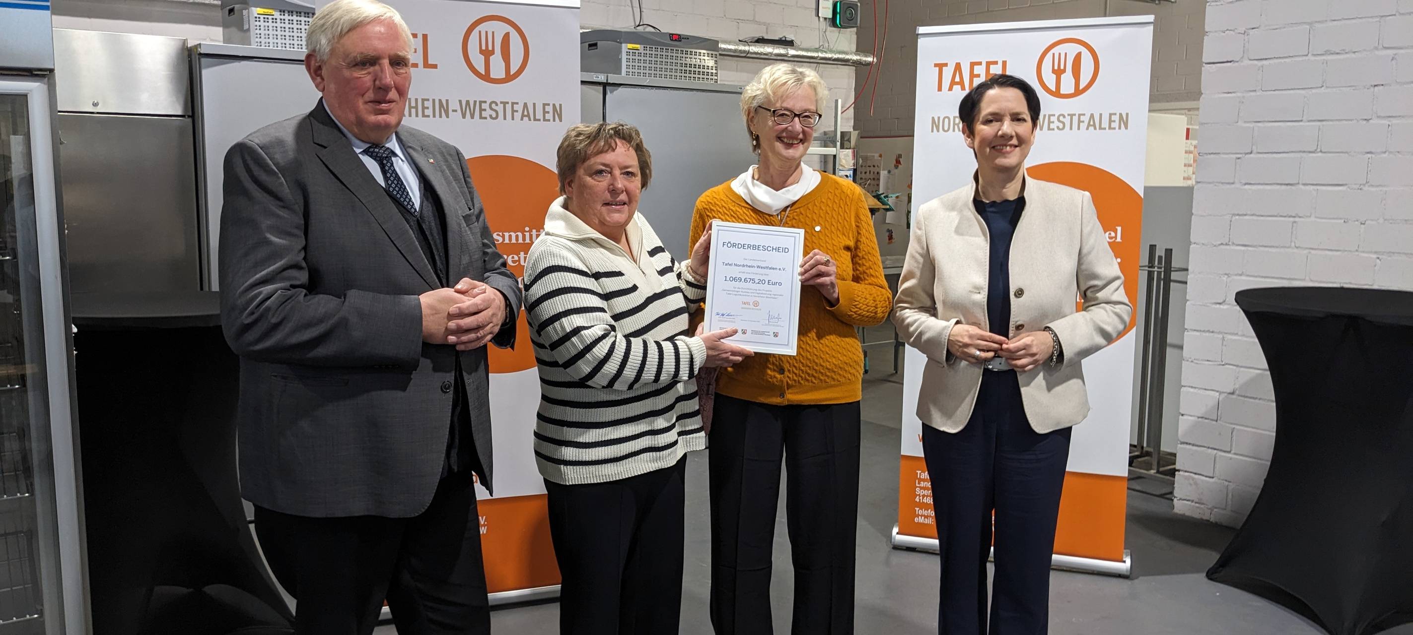 Minister-Termin bei Tafel in Dormagen