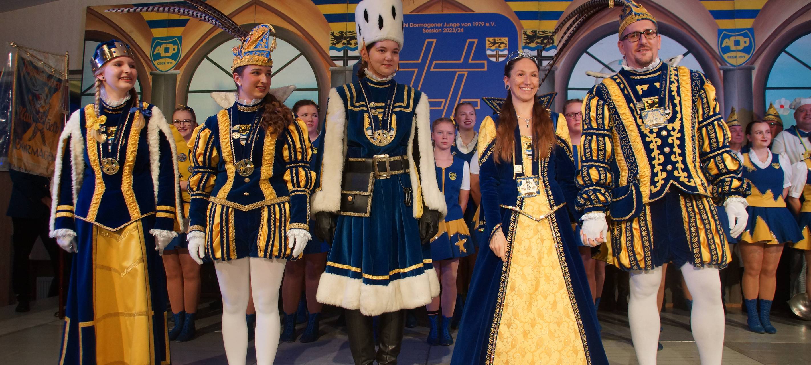 Proklamation bei der KG Ahl Dormagener Junge