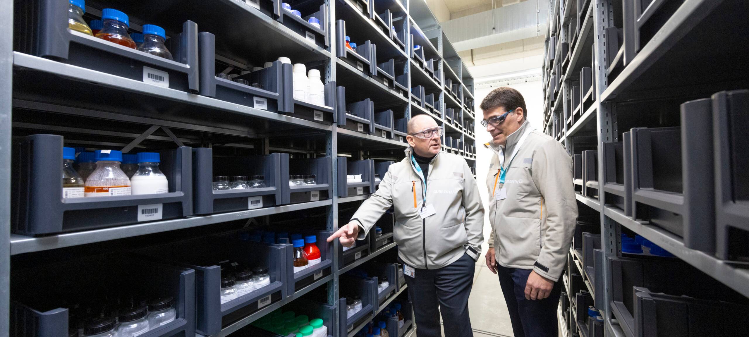 Neues Rückstellmusterprobenlager im Chempark Dormagen