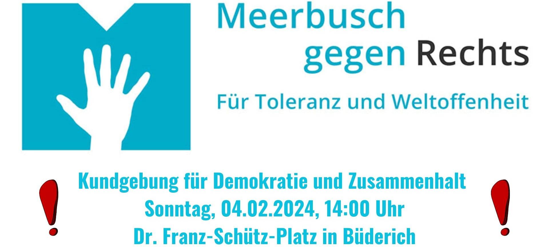 Kundgebungen gegen Rechtsextremismus im Rhein-Kreis Neuss