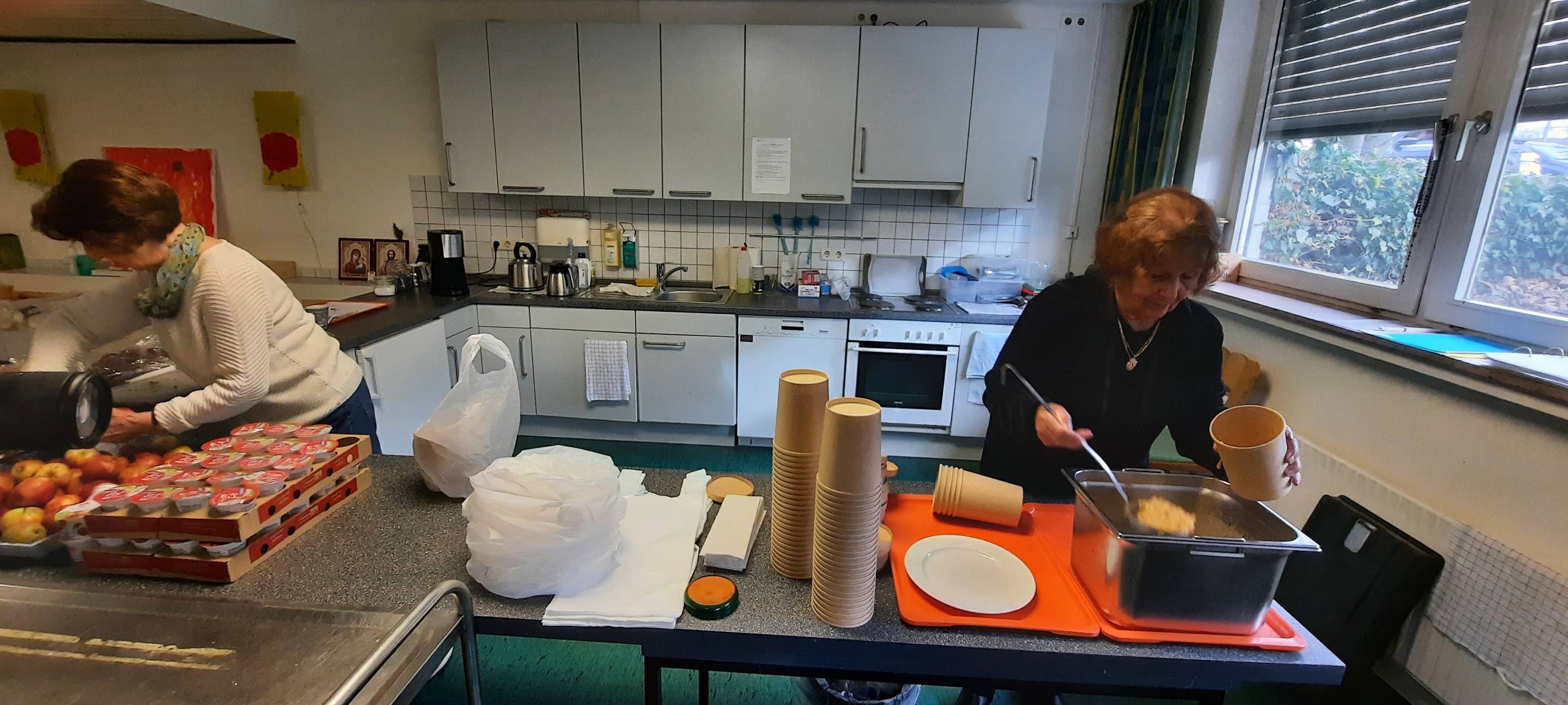 Suppenküche der St. Augustinus Gruppe in Neuss