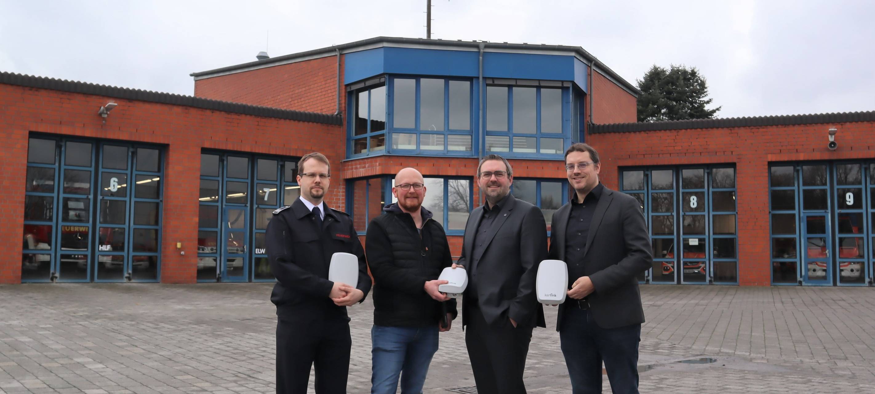 Sensorboxen erheben Daten in Dormagen