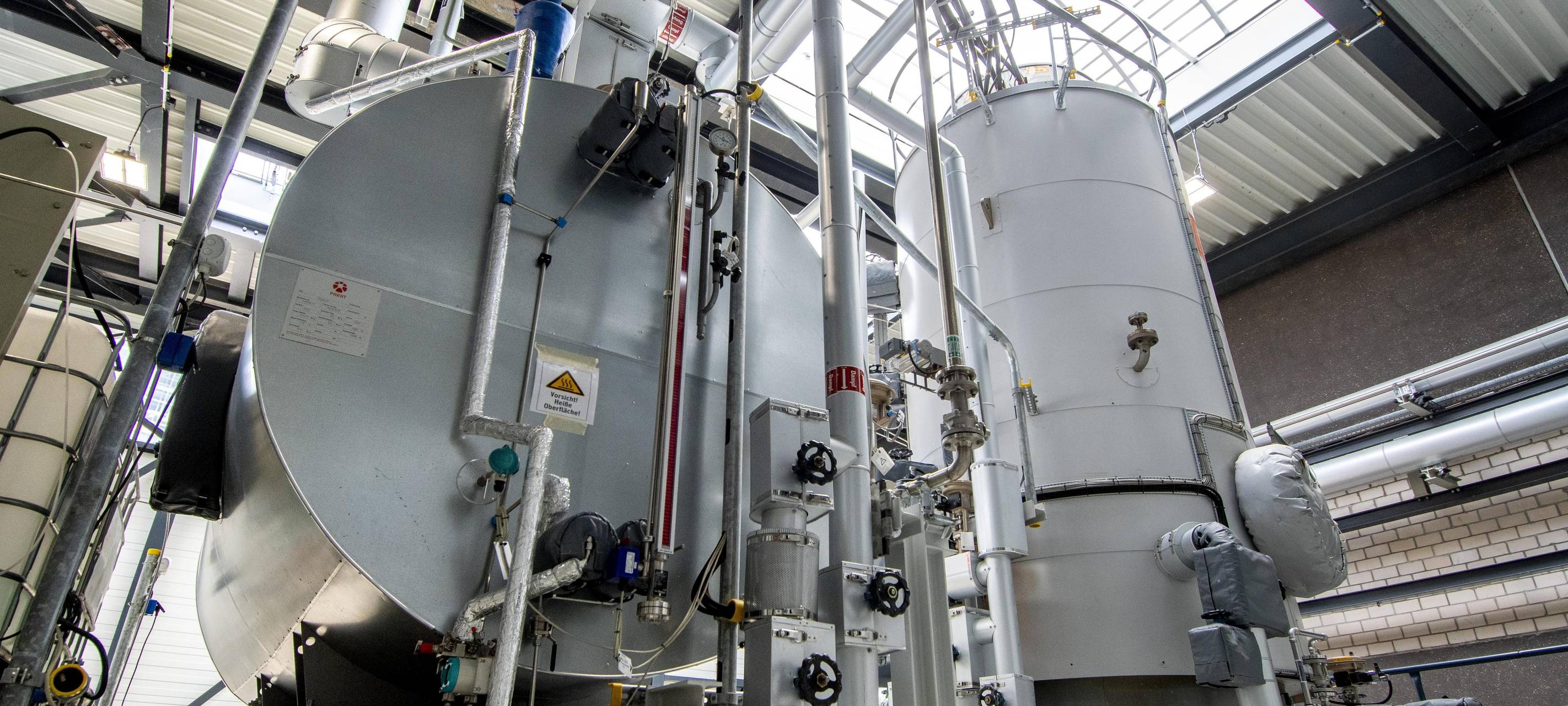 Currenta nimmt in Dormagen riesigen Wasserkocher in Betrieb