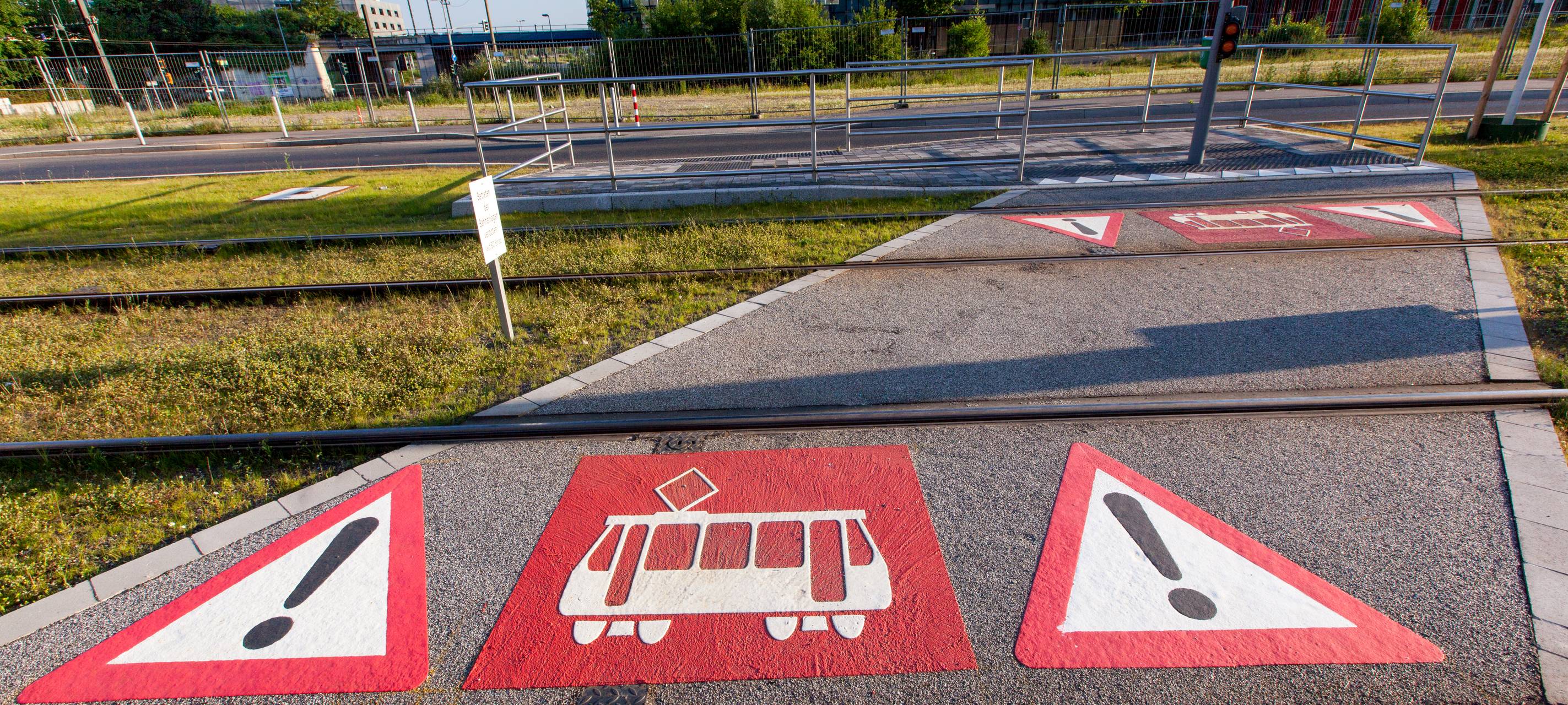 Bahnübergang wird geschlossen