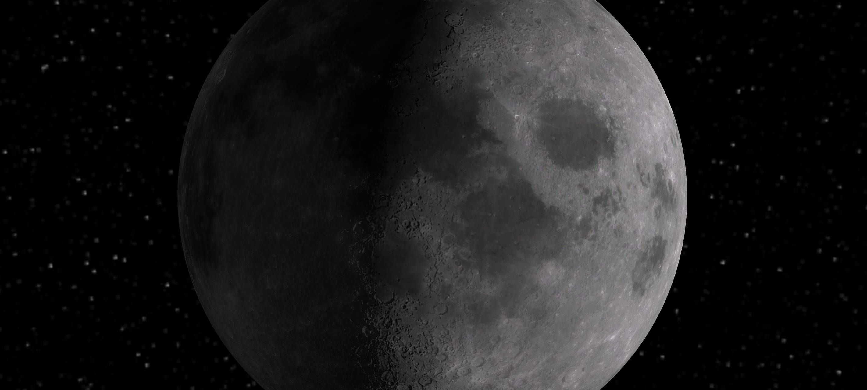 Supermond über dem Rhein-Kreis Neuss