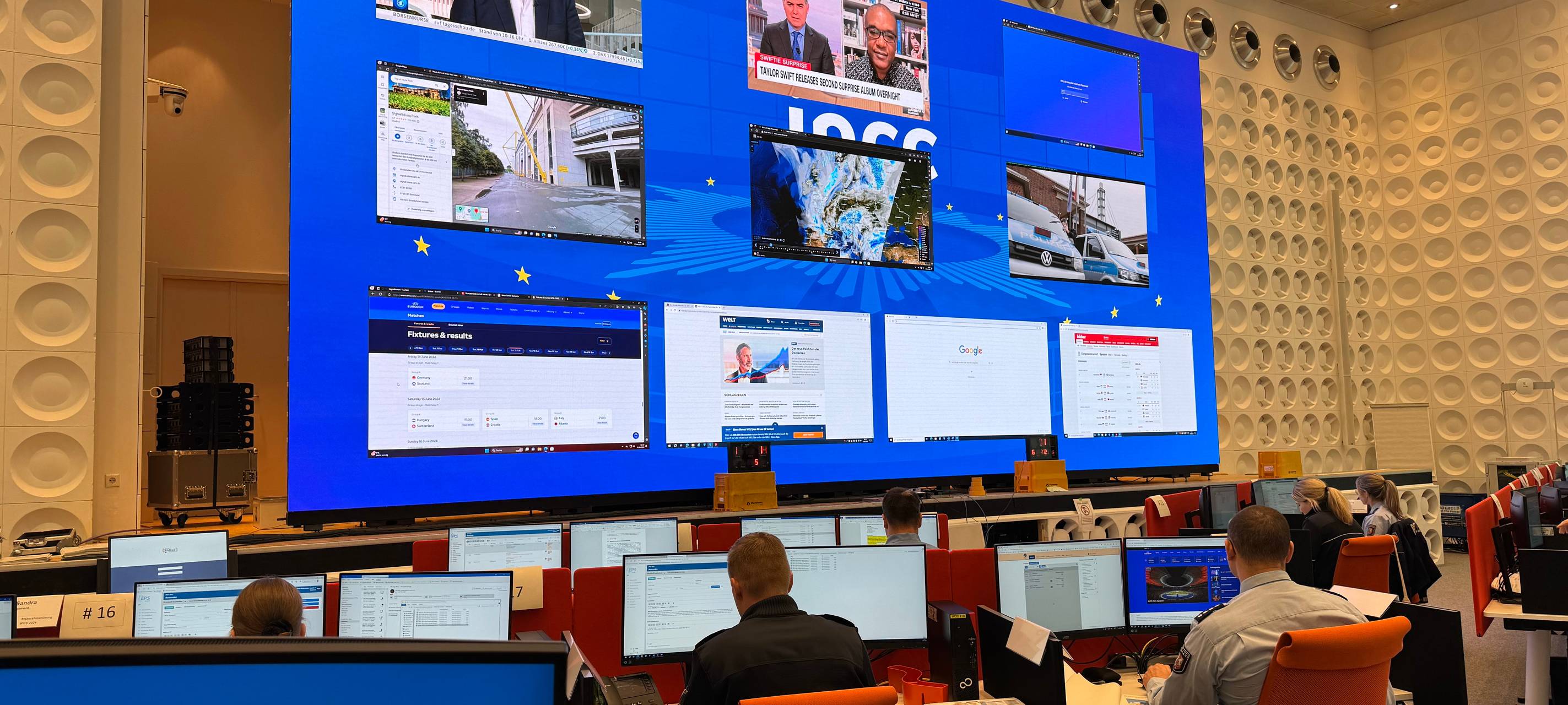 Testlauf im Neusser Polizei-Lagezentrum erfolgreich