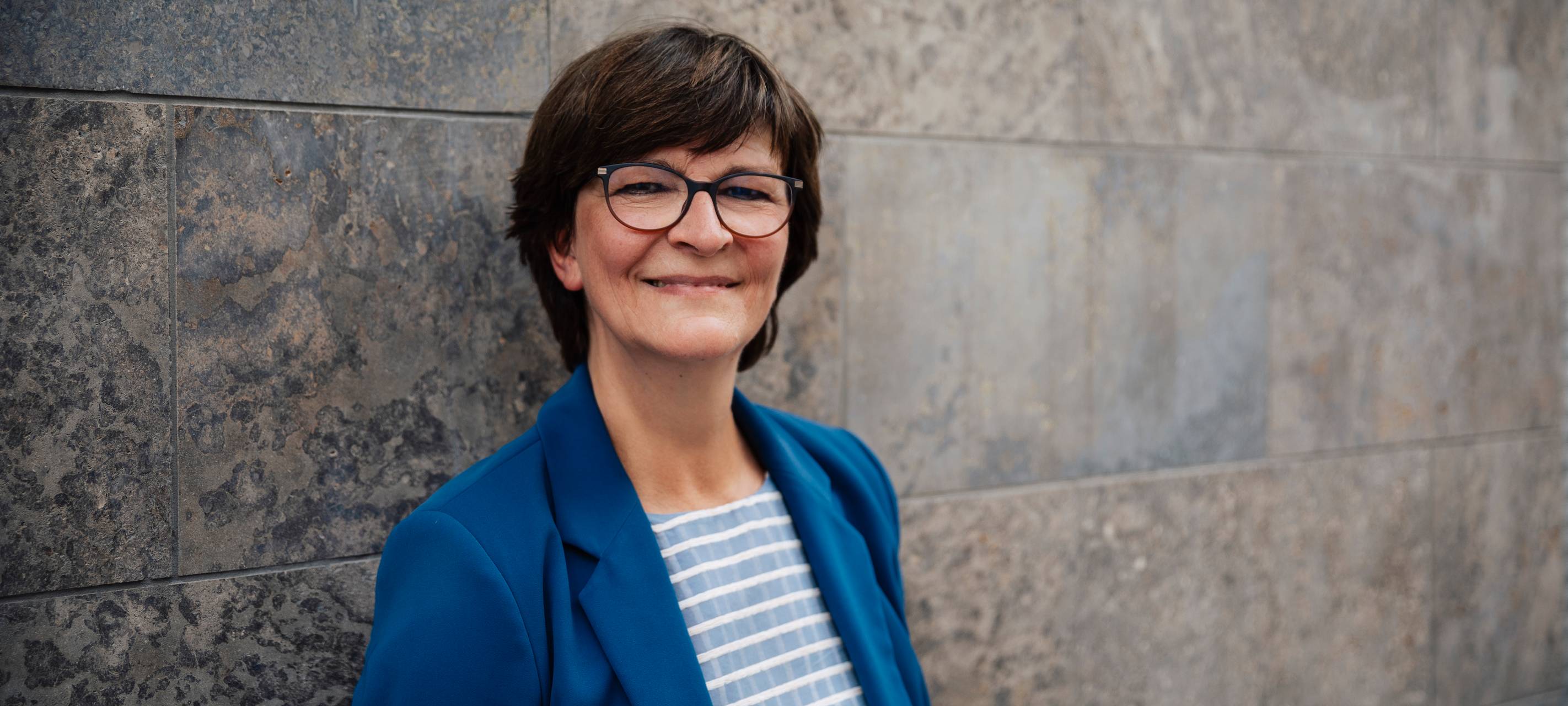 Saskia Esken in Neuss